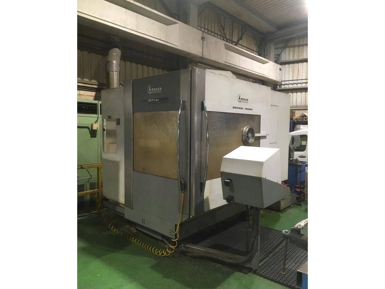 Vista Frontal da DECKEL MAHO DMU 60P hi-dyn máquina