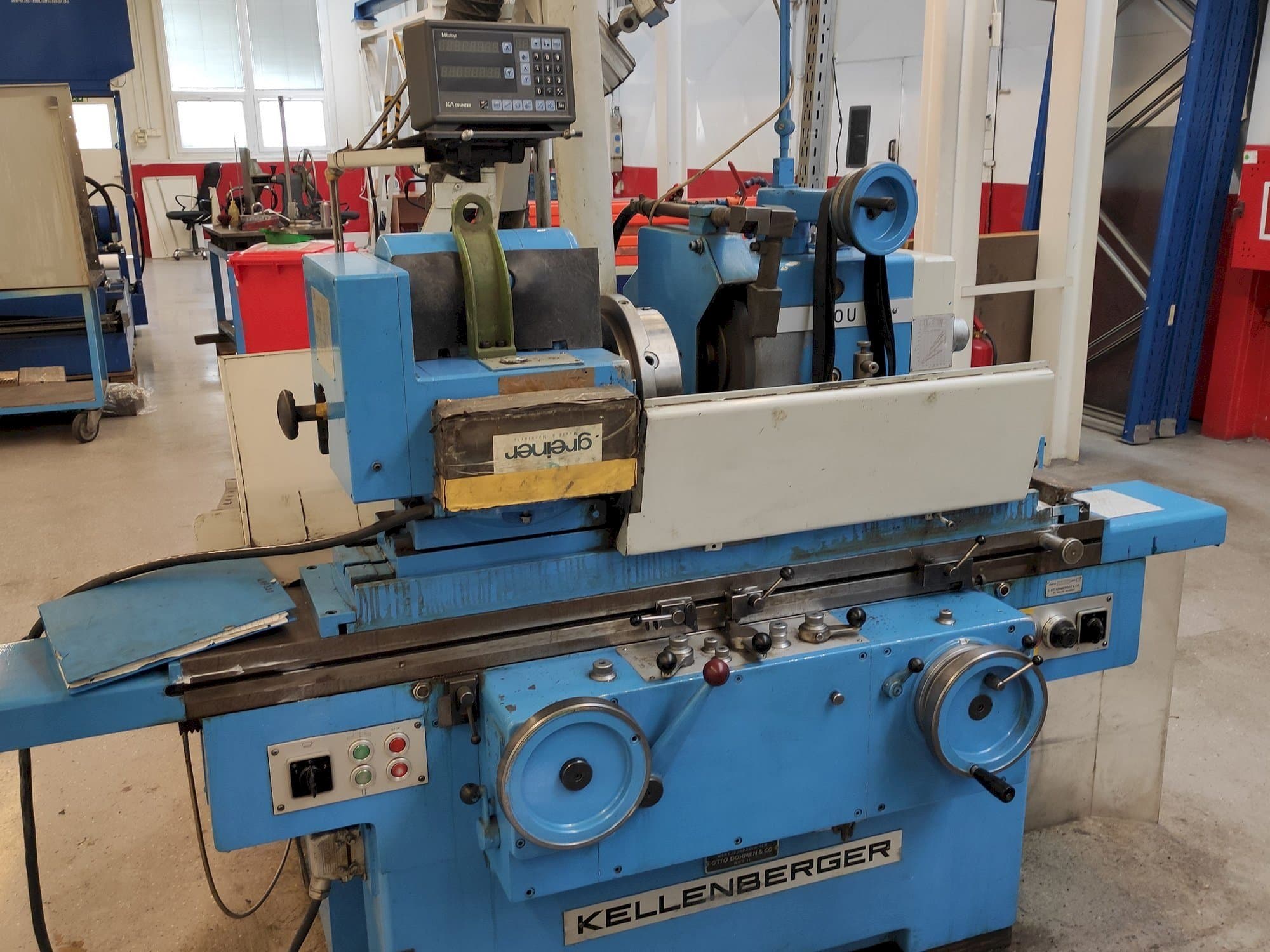 Vista Frontal da KELLENBERGER 600U máquina