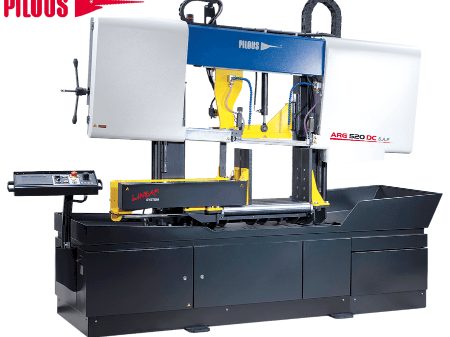 Vista Frontal  da Pilous ARG 520 DC  máquina