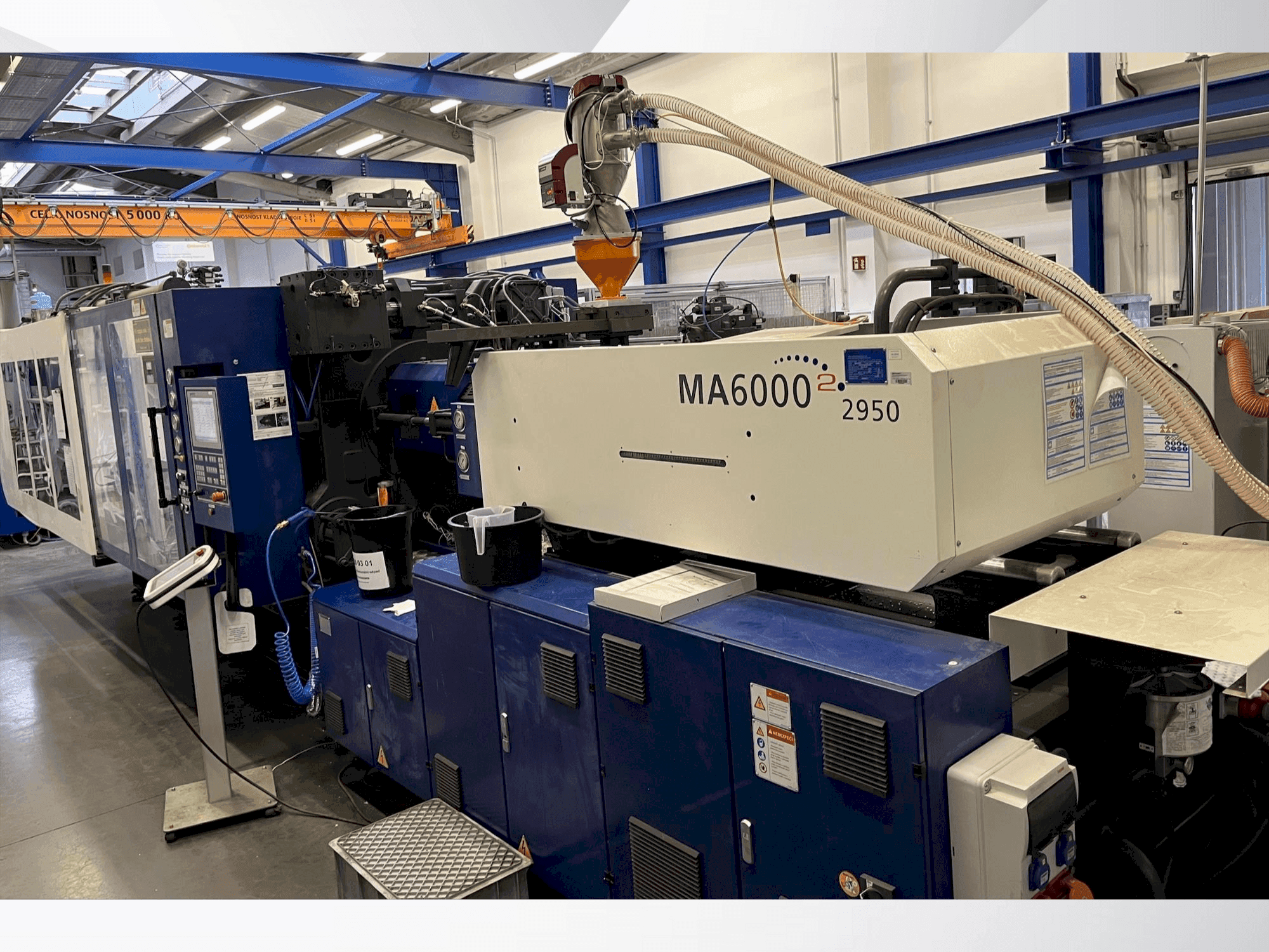 Vista Frontal  da HAITIAN MARS MA6000 II  máquina