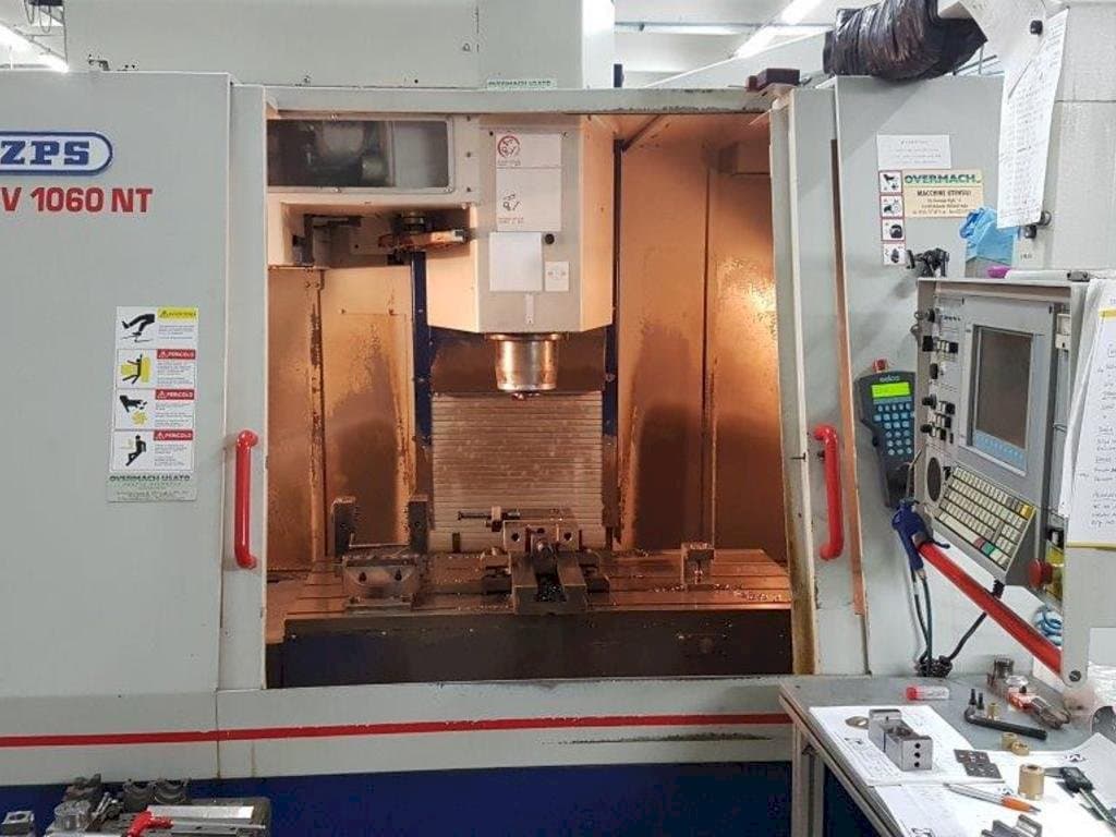 Vista Frontal da ZPS MCFV 1060NT máquina