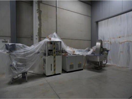 Vista Frontal da SACMI EL 1500 máquina