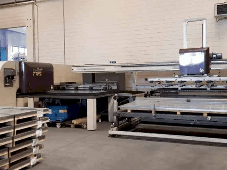 Vista Frontal da DANOBAT P1631 máquina