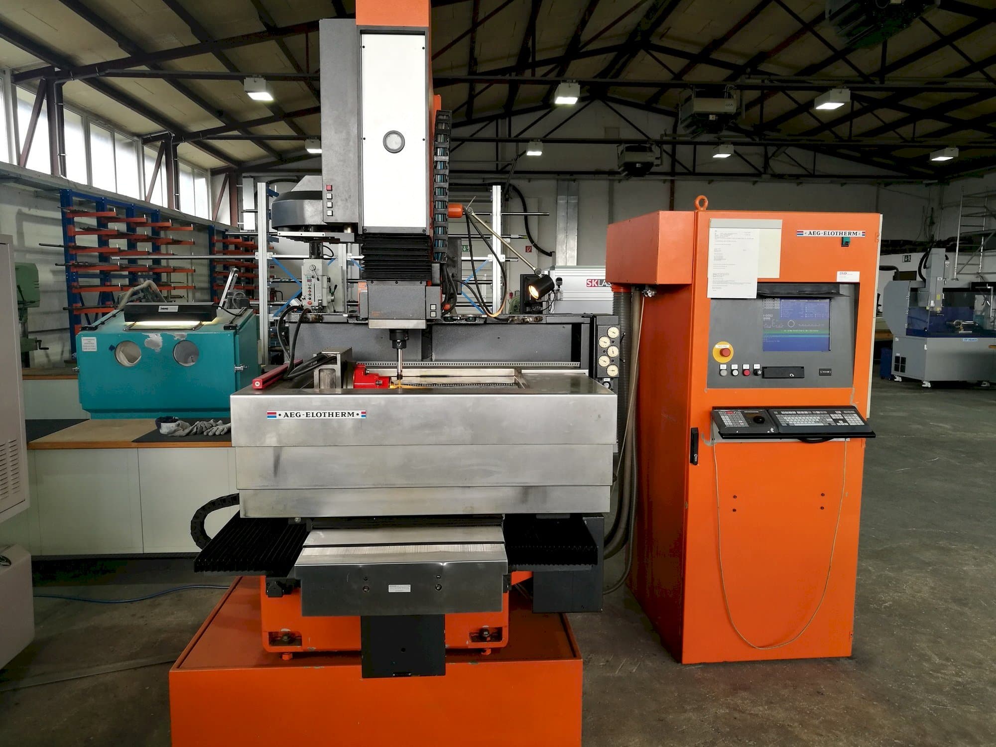 Vista Frontal da AEG-Elotherm Elbomat 222 BA máquina