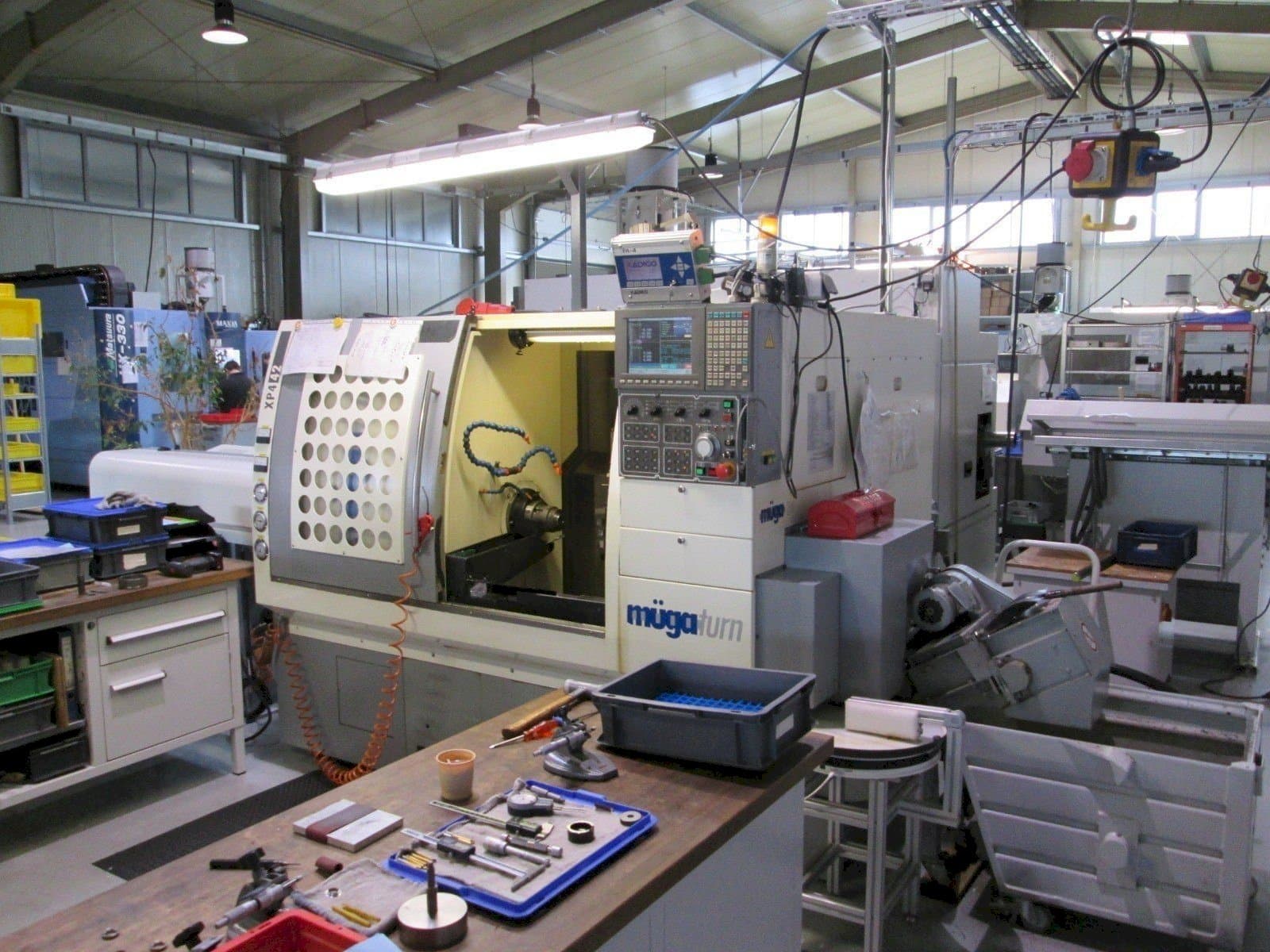 Vista Frontal da Muga XP4 – 42SM máquina