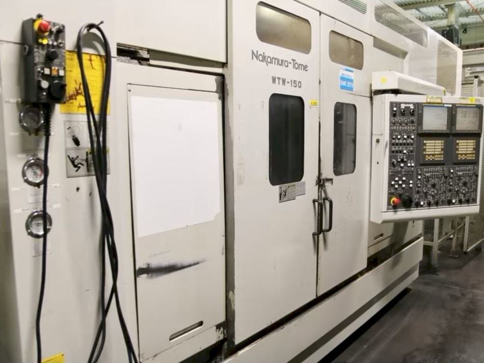 Vista Esquerda  da NAKAMURA-TOME WTW-150  máquina