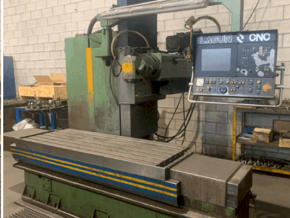 Vista Frontal da LAGUN FBF 1800 máquina