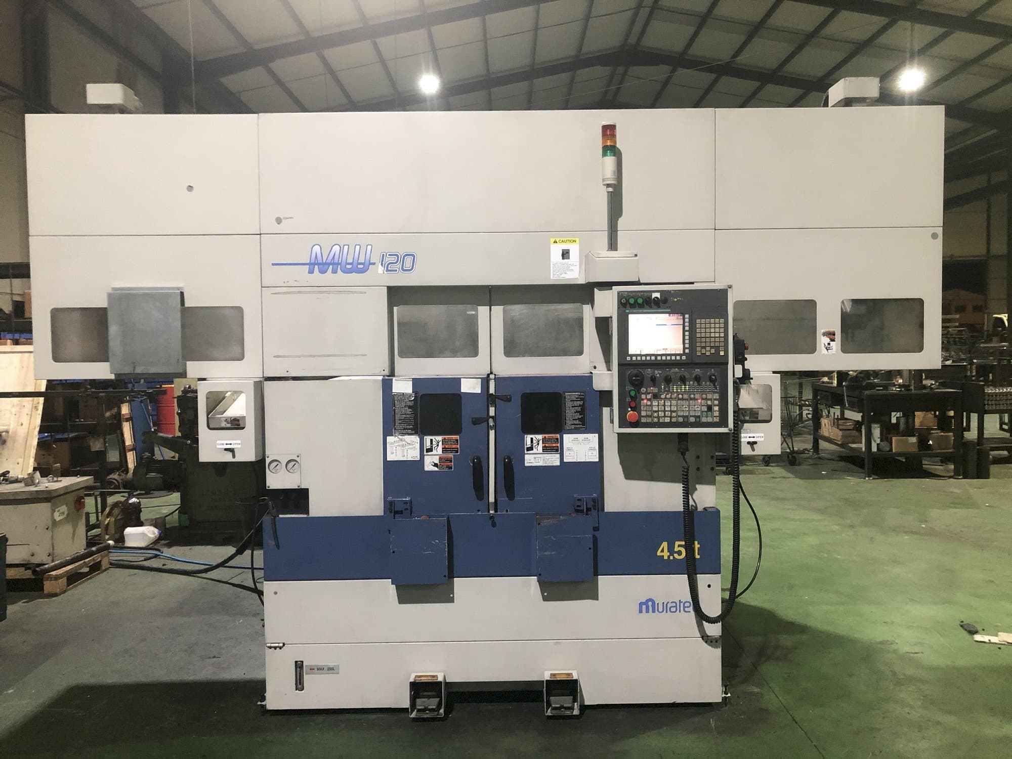 Vista Frontal da Muratec MW 120 GT máquina