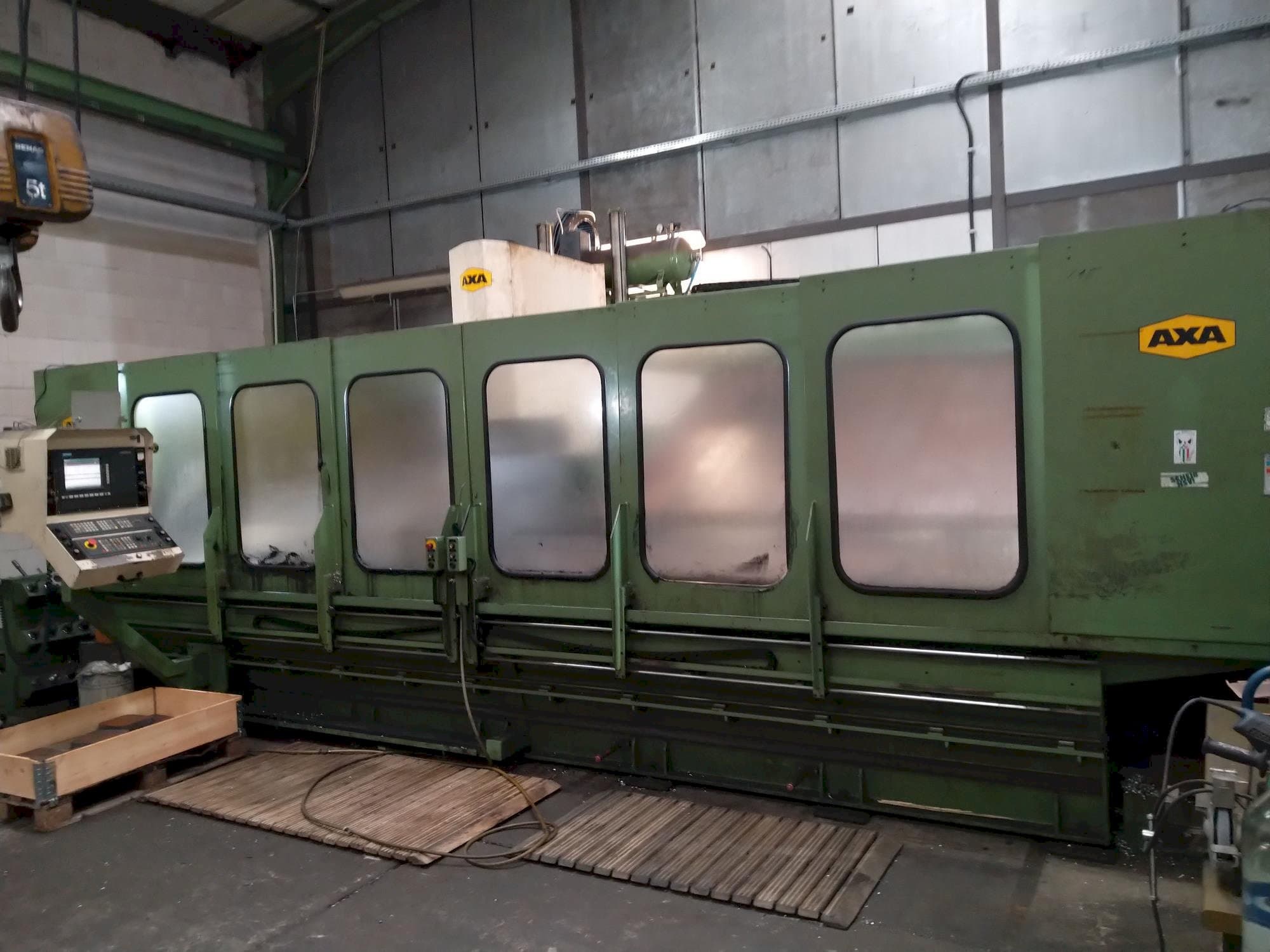 Vista Frontal da AXA VSC 5000-m máquina