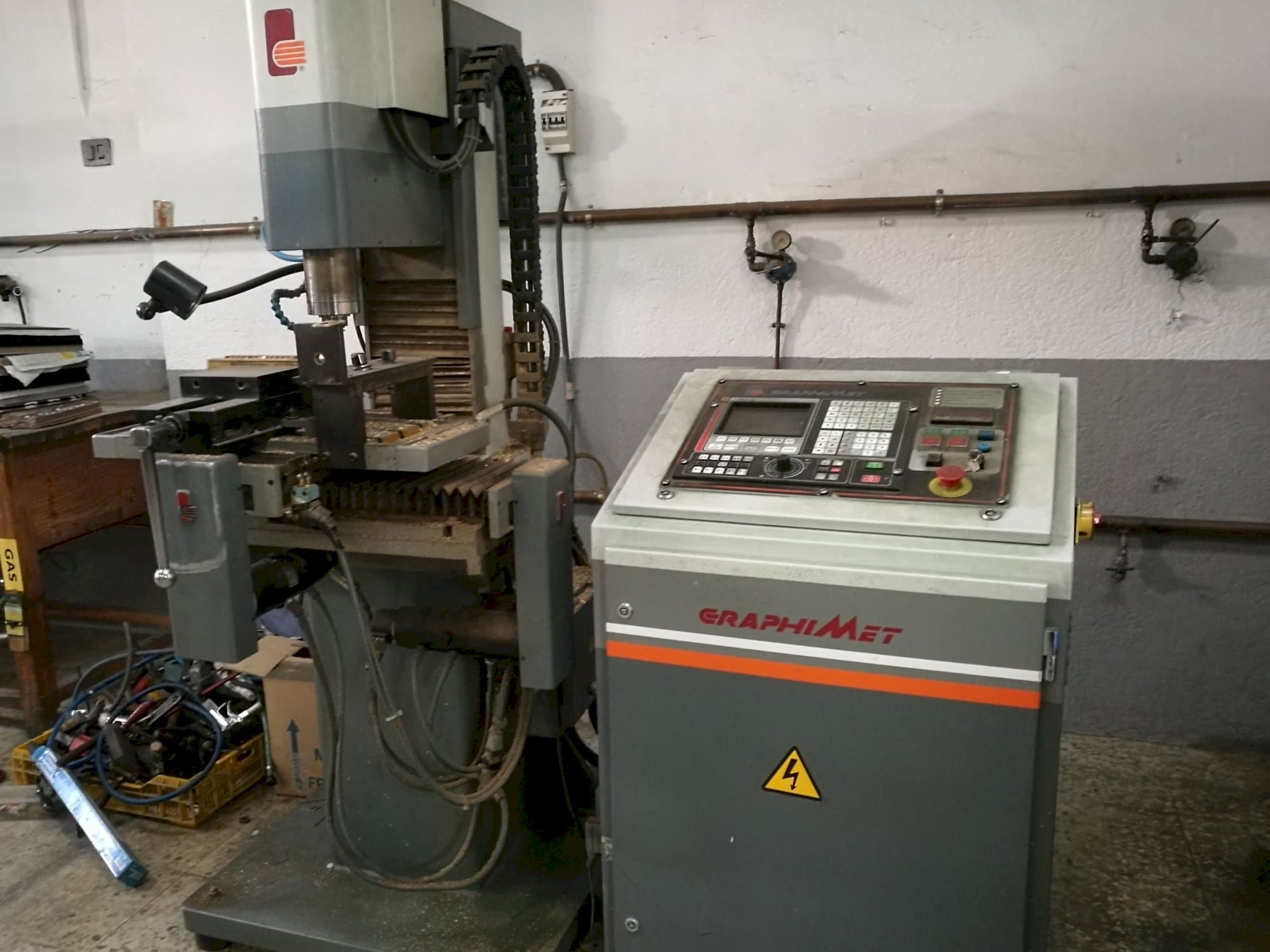 Vista Direita  da GRAPHIMET A-2  máquina