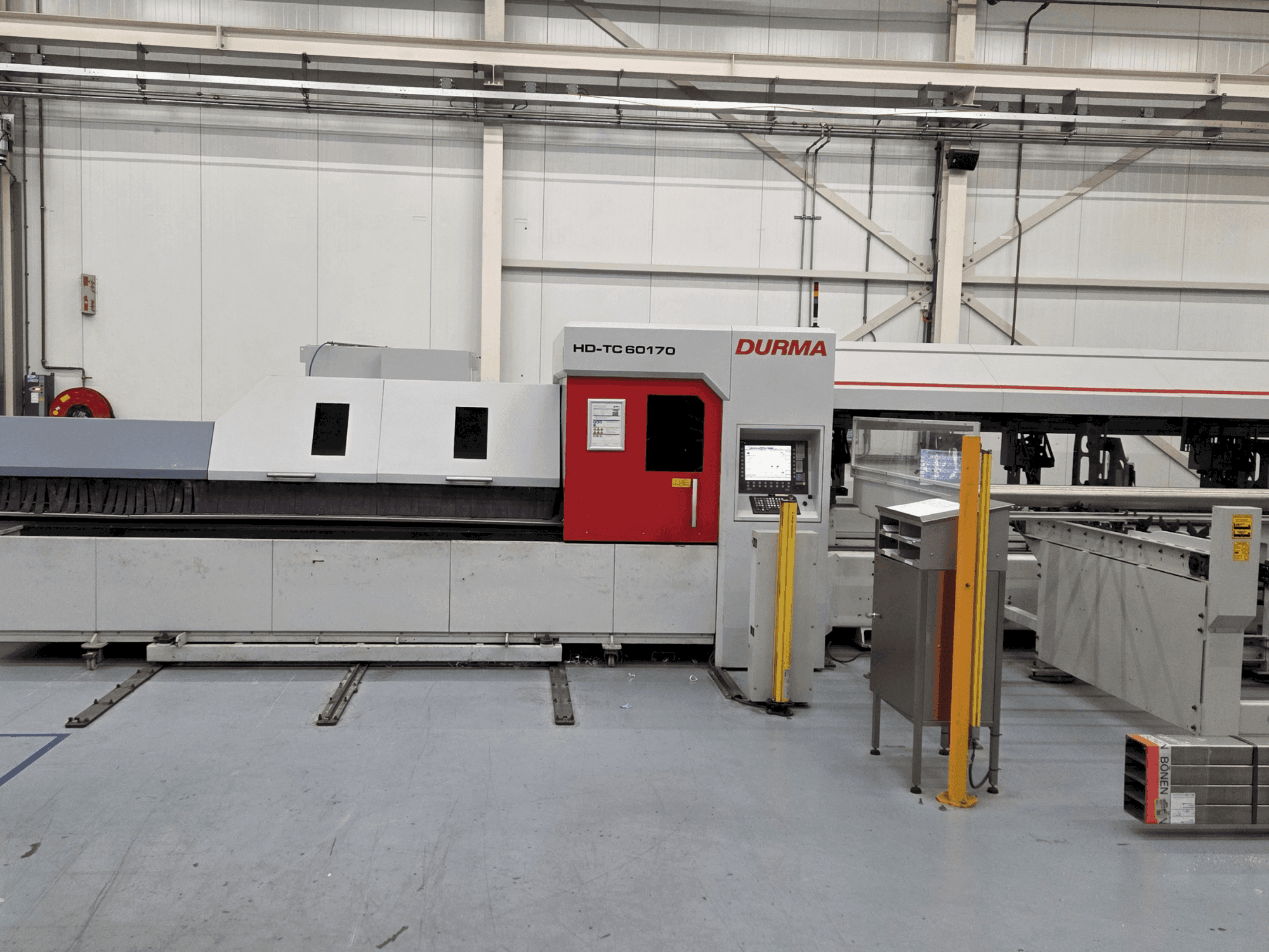 Vista Frontal da Durma HD-TC60170 máquina