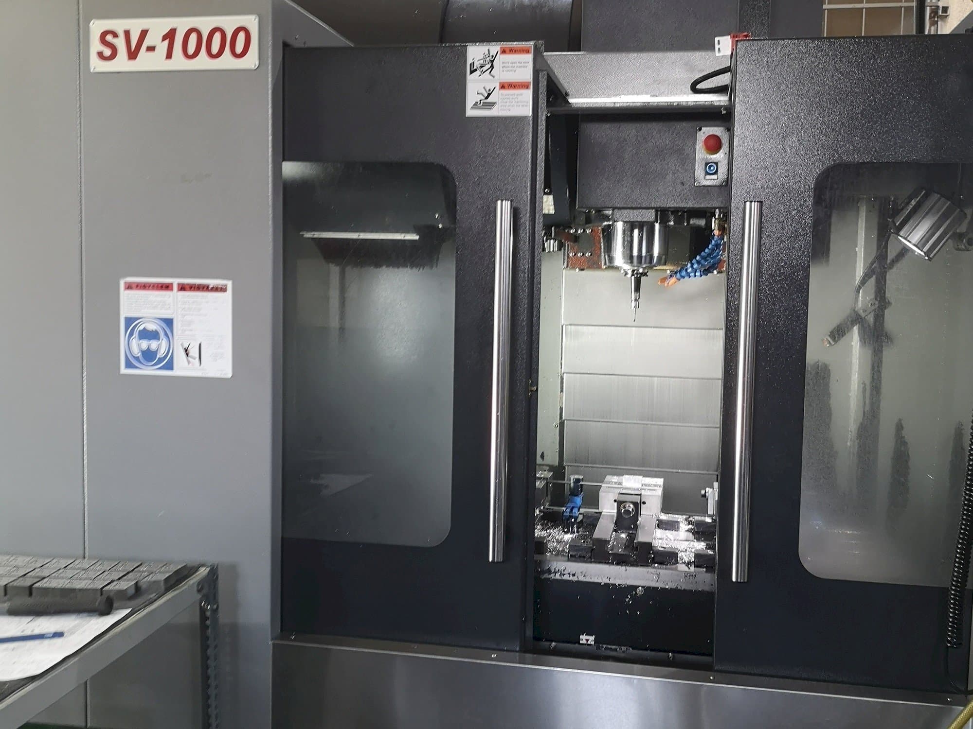 Vista Frontal da NCT KAFO SV-1000 máquina