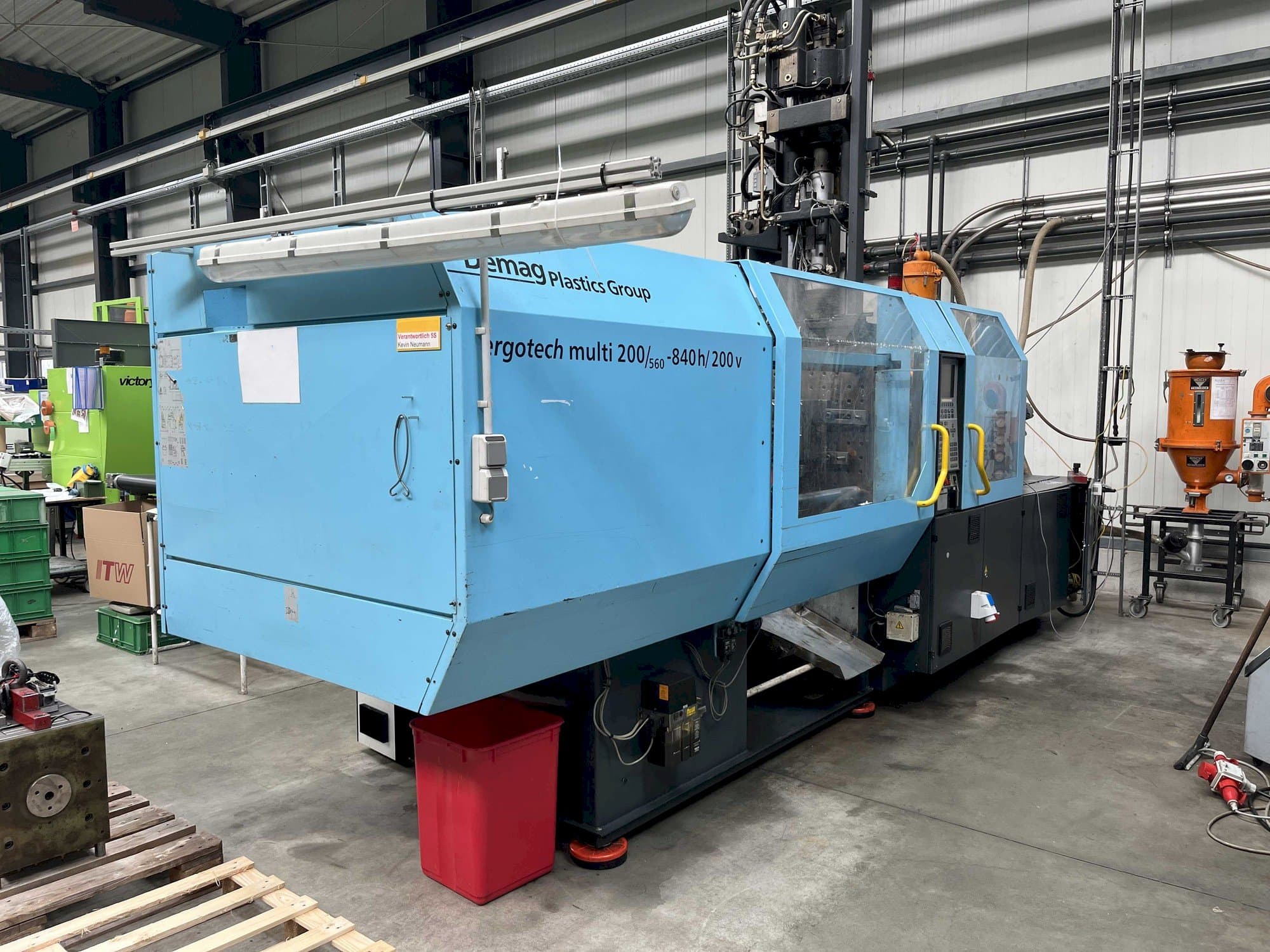 Vista Frontal da DEMAG Ergotech multi 200/560 - 840h/200V máquina