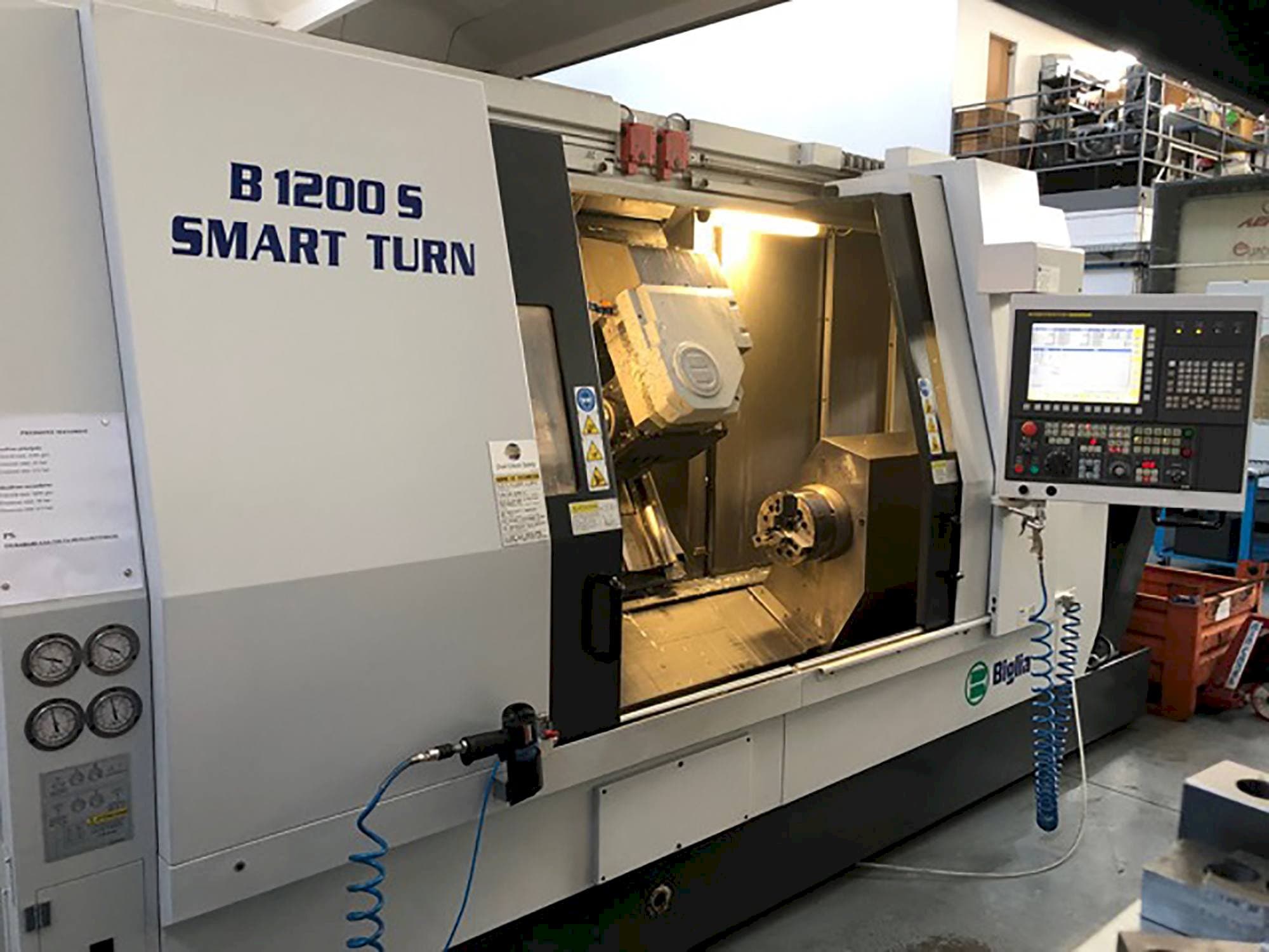 Vista Frontal  da Biglia Smart S  máquina