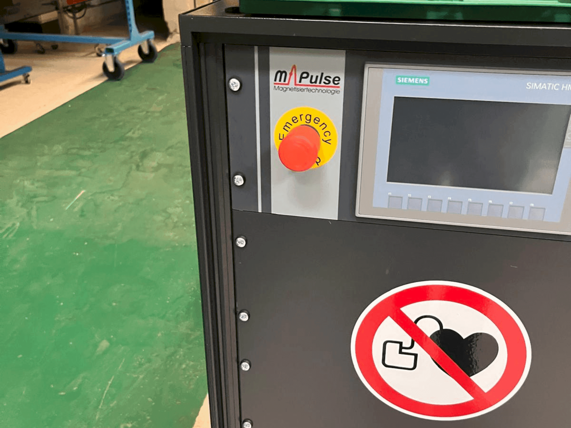 Vista Frontal da M-PULSE 2k6e máquina