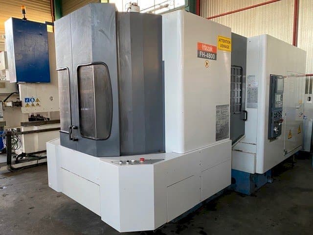 Vista Frontal da Mazak FH4800 máquina