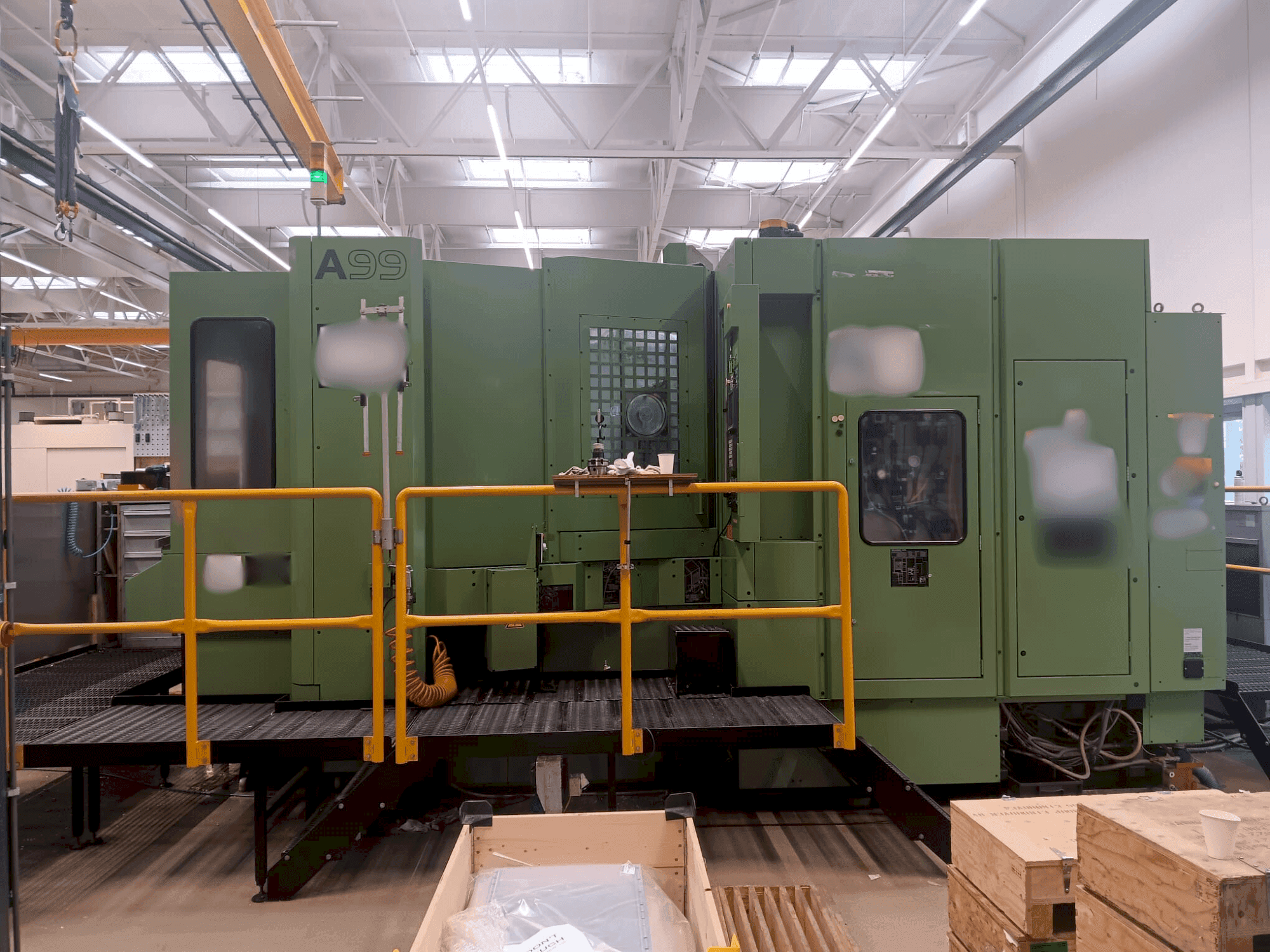 Vista Frontal  da Makino A99-A188  máquina