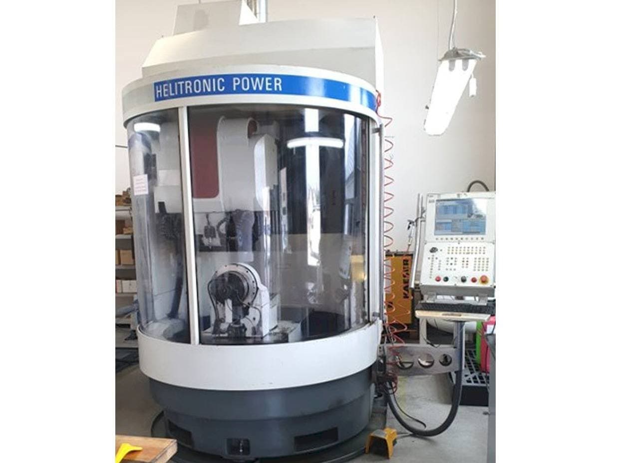 Vista Frontal da Walter Helitronic Power máquina