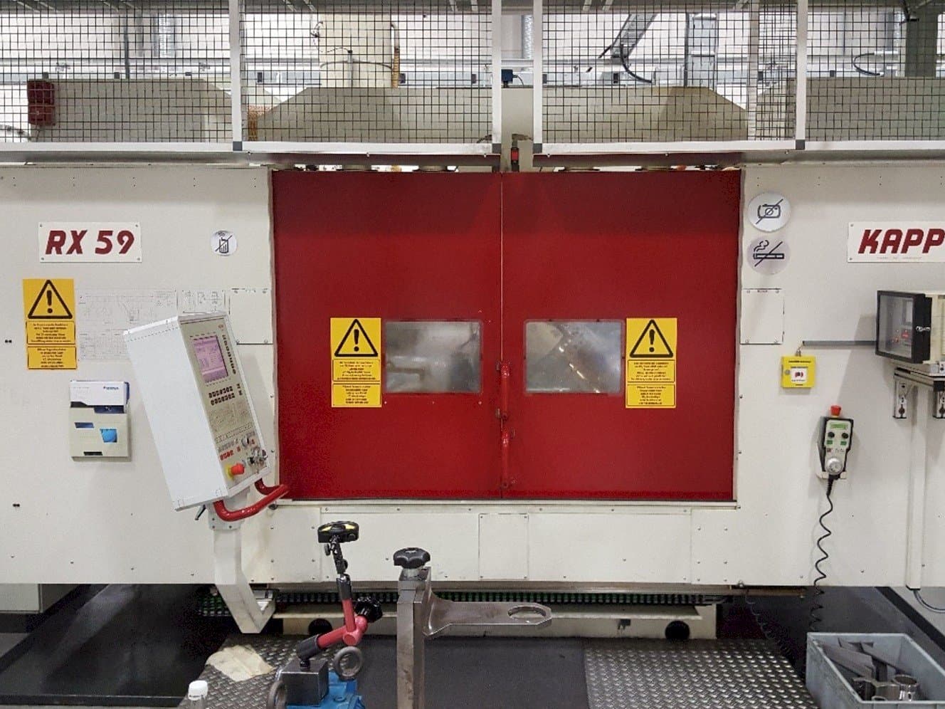 Vista Frontal da Kapp RX59 máquina