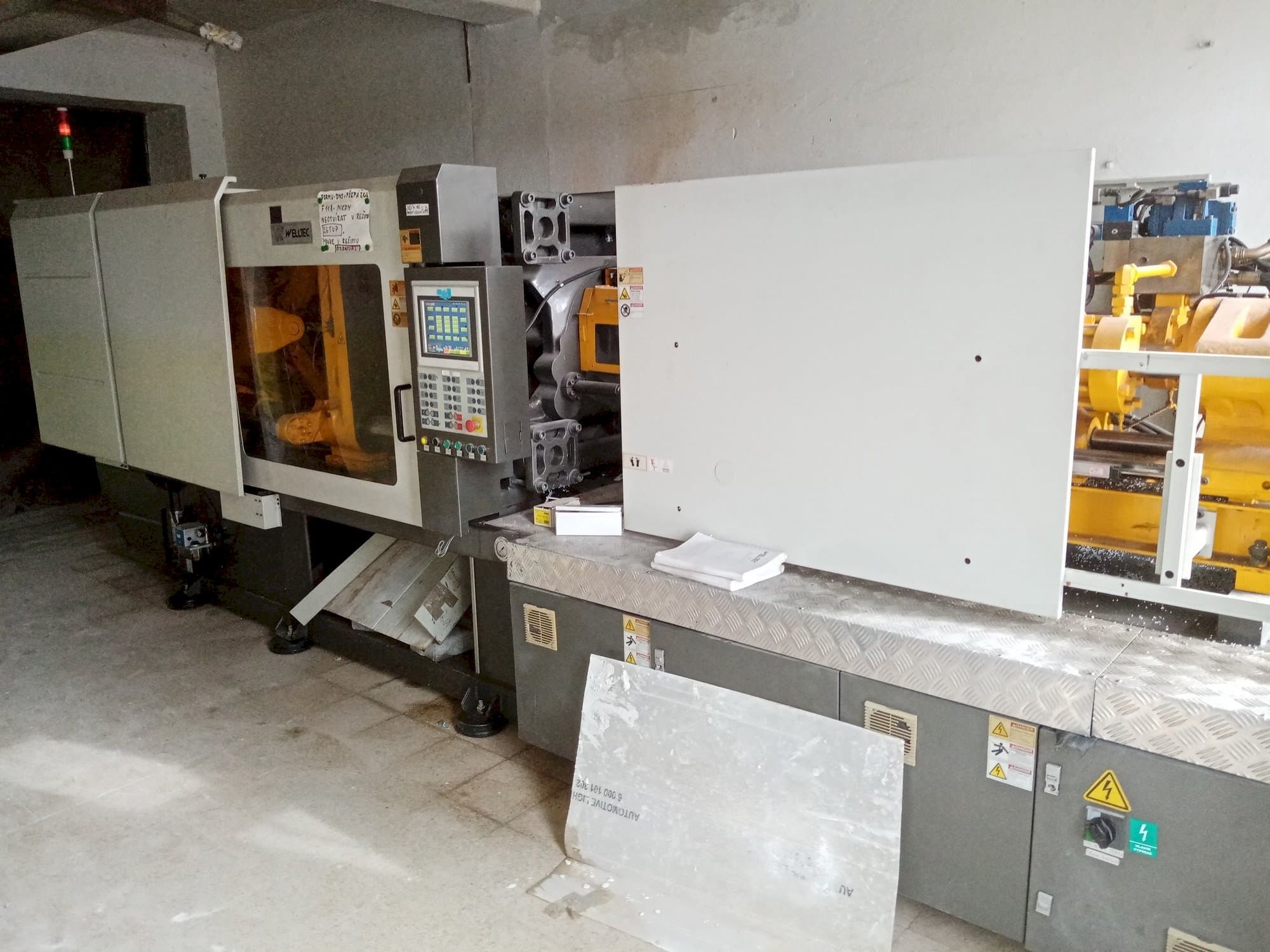 Vista Frontal da Welltec 320F2 máquina