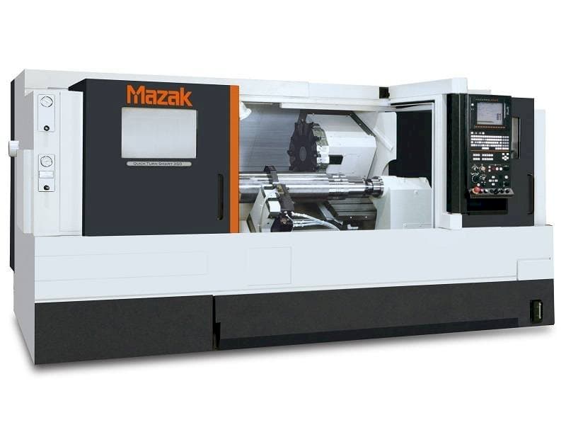 Vista Frontal da Mazak QUICK TURN SMART 350M máquina