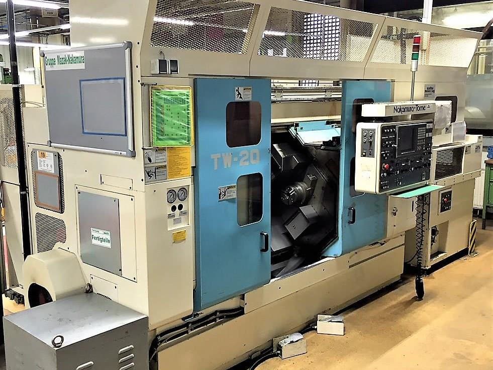 Vista Esquerda da NAKAMURA-TOME TW-20 máquina