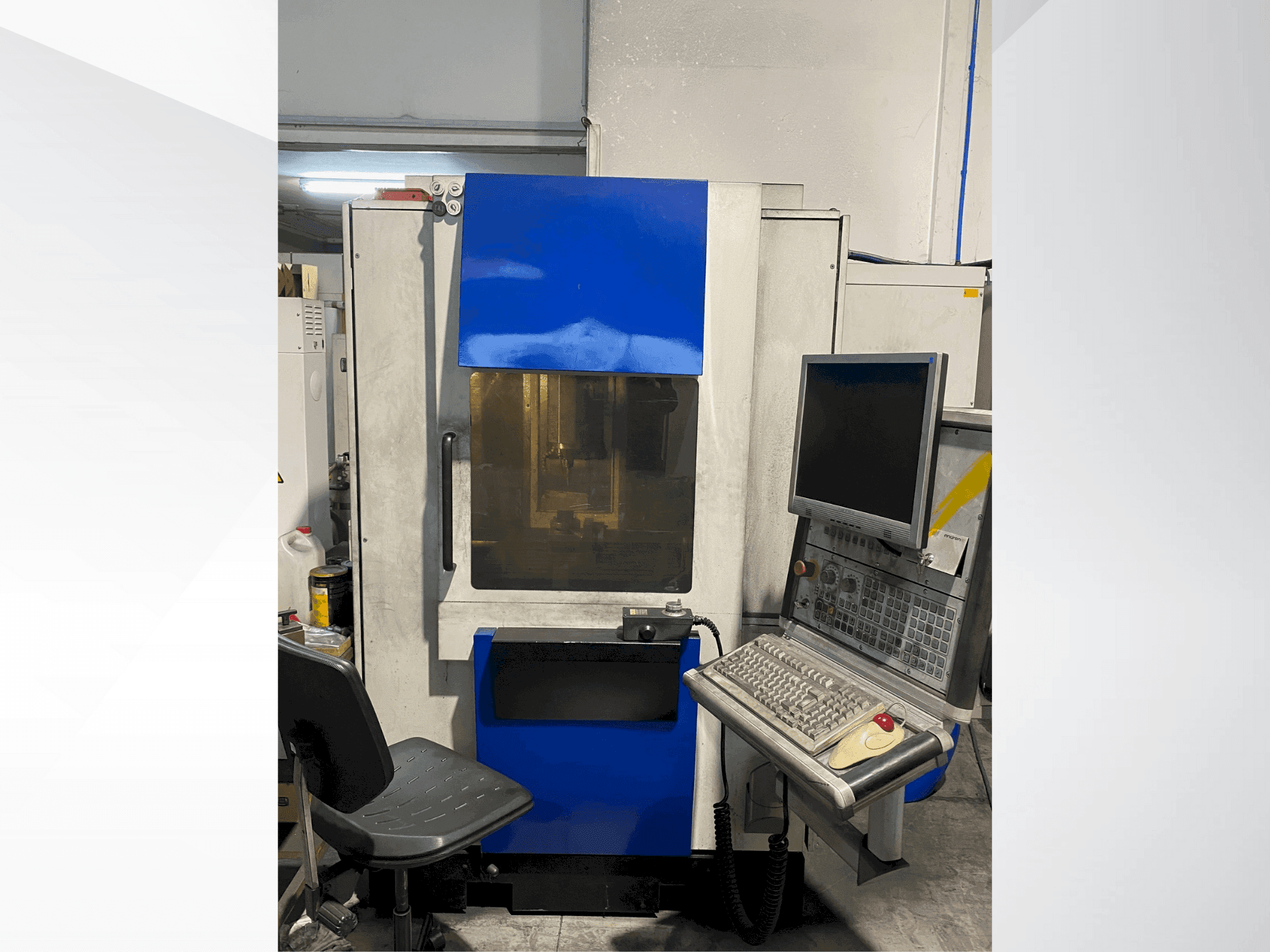 Vista Frontal  da OPS INGERSOLL 600  máquina