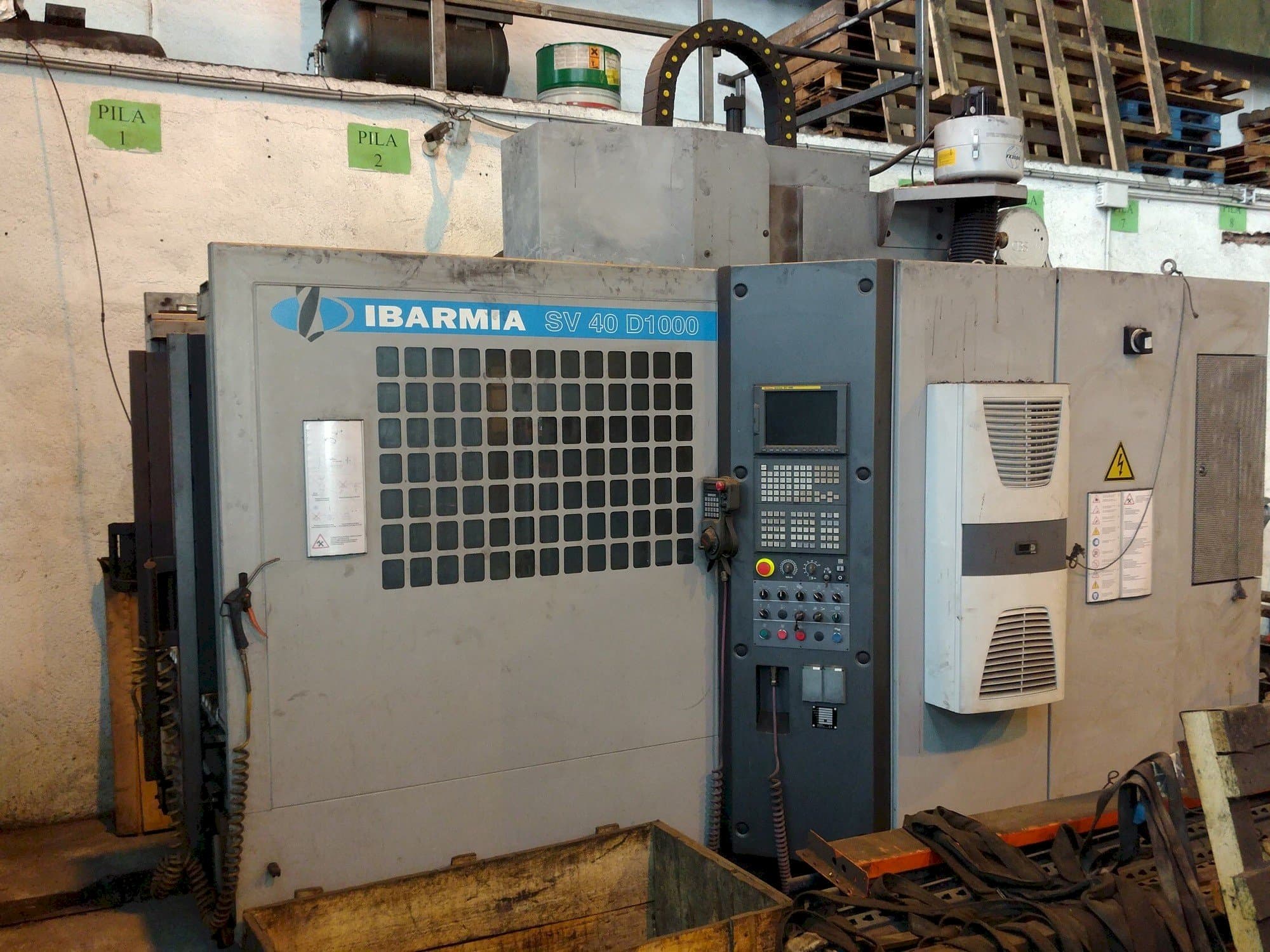 Vista Frontal da IBARMIA SV40/D1000 máquina