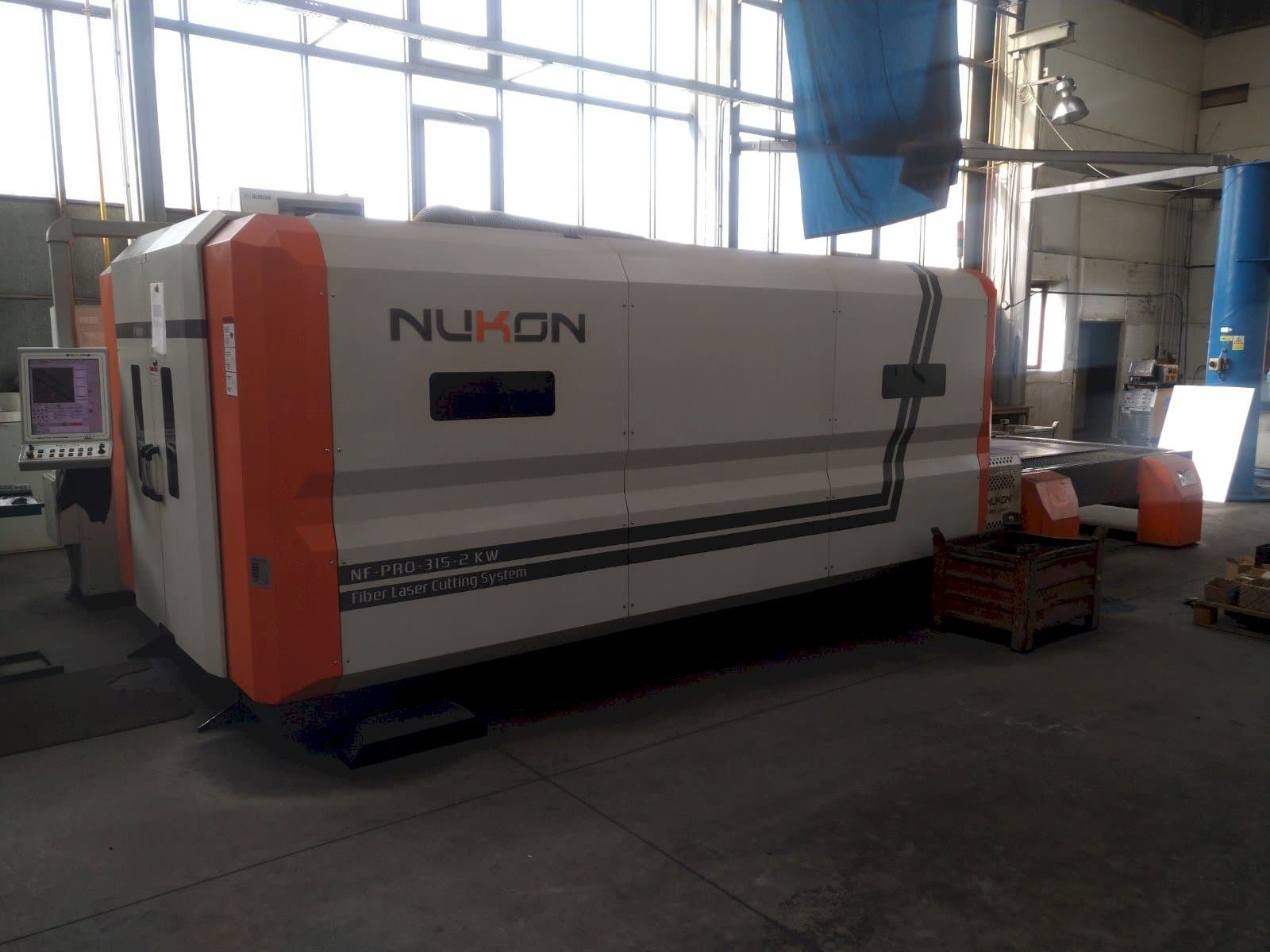 Vista Frontal da NUKON NF PRO 315 máquina