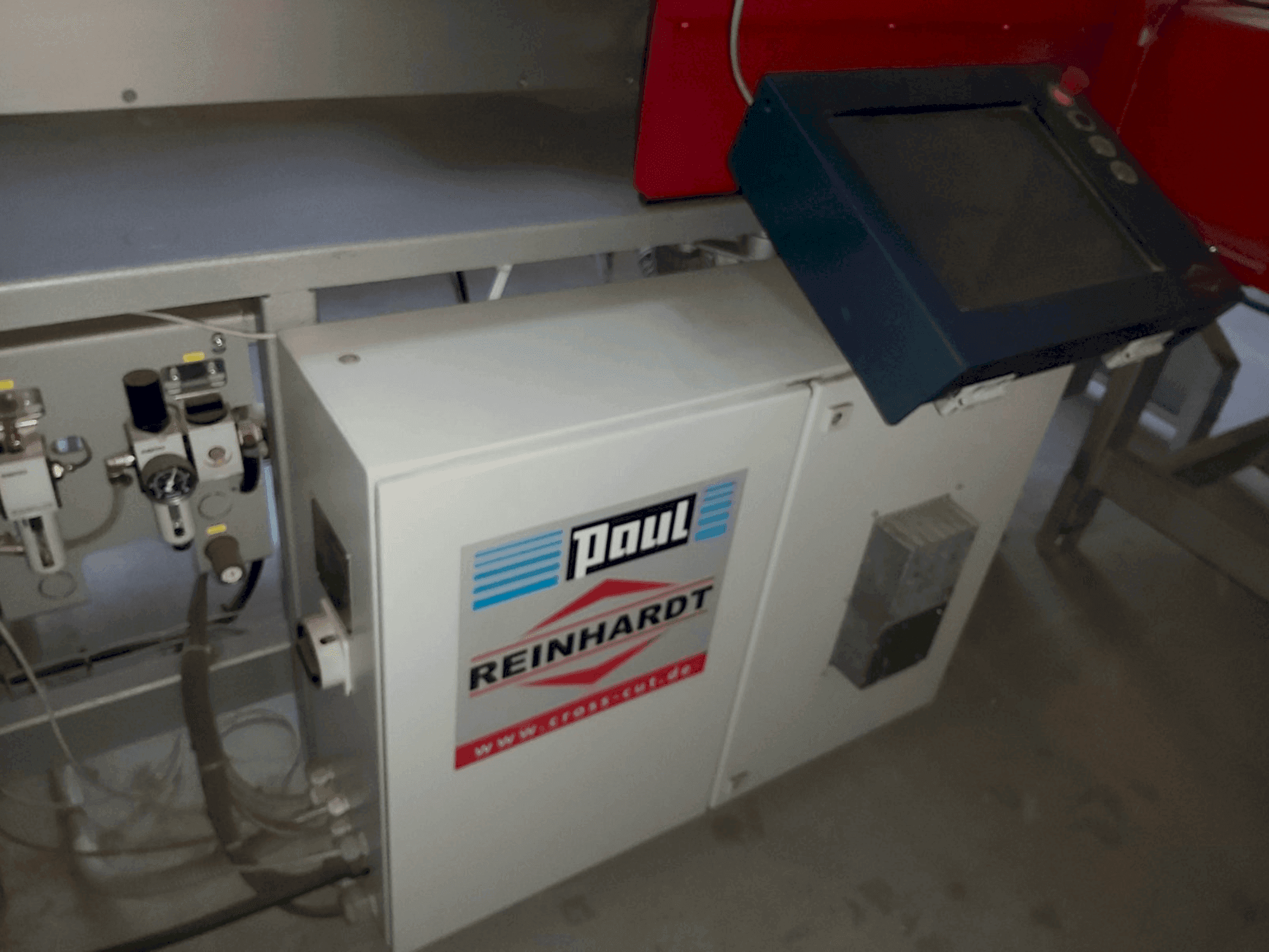 Vista Frontal da Paul Reinhardt SlimLine SL170 S60 máquina