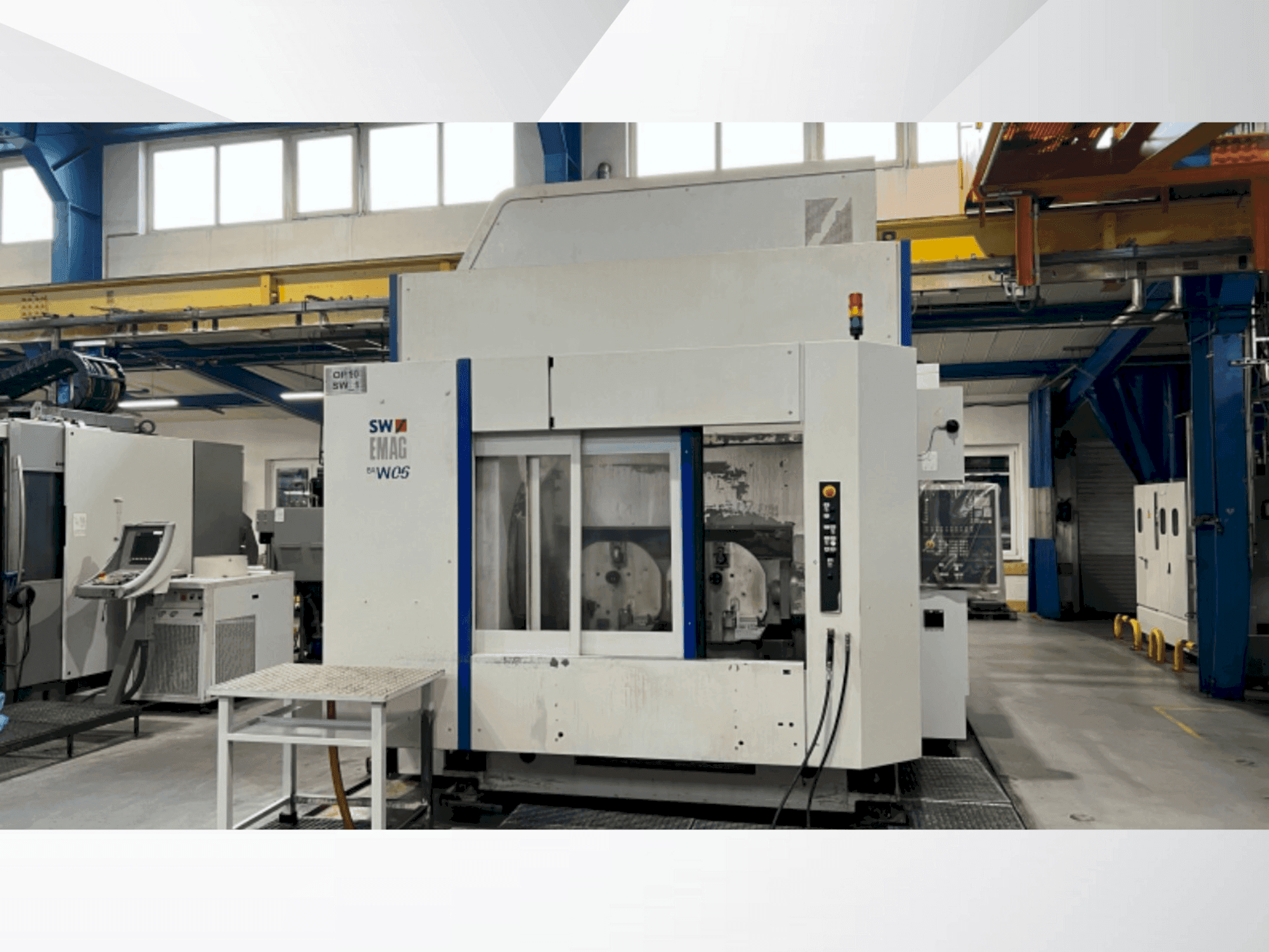 Vista Frontal da EMAG BAW 06-22 máquina