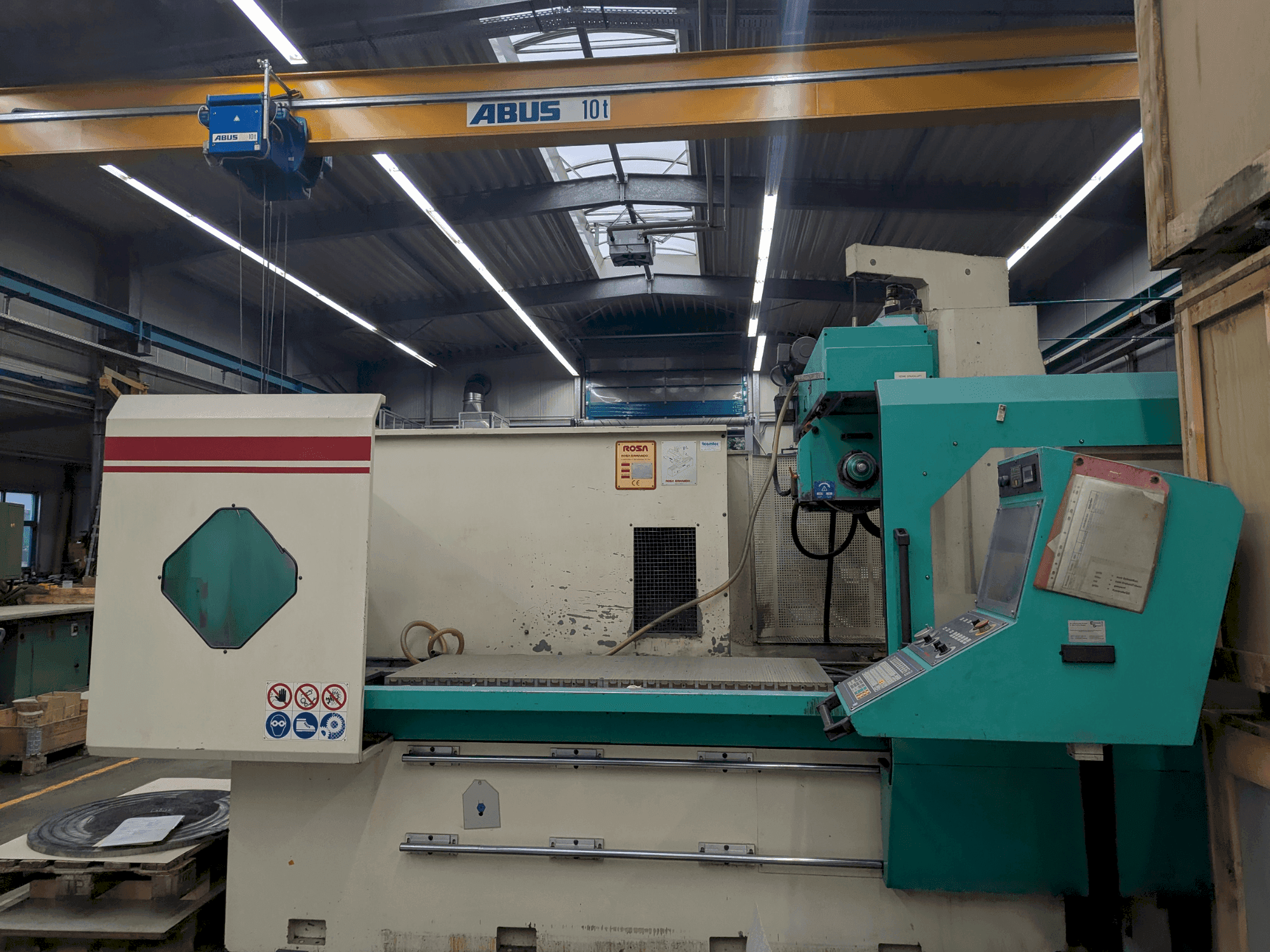 Vista Frontal  da ROSA ERMANDO Linea Silver 16.8  máquina