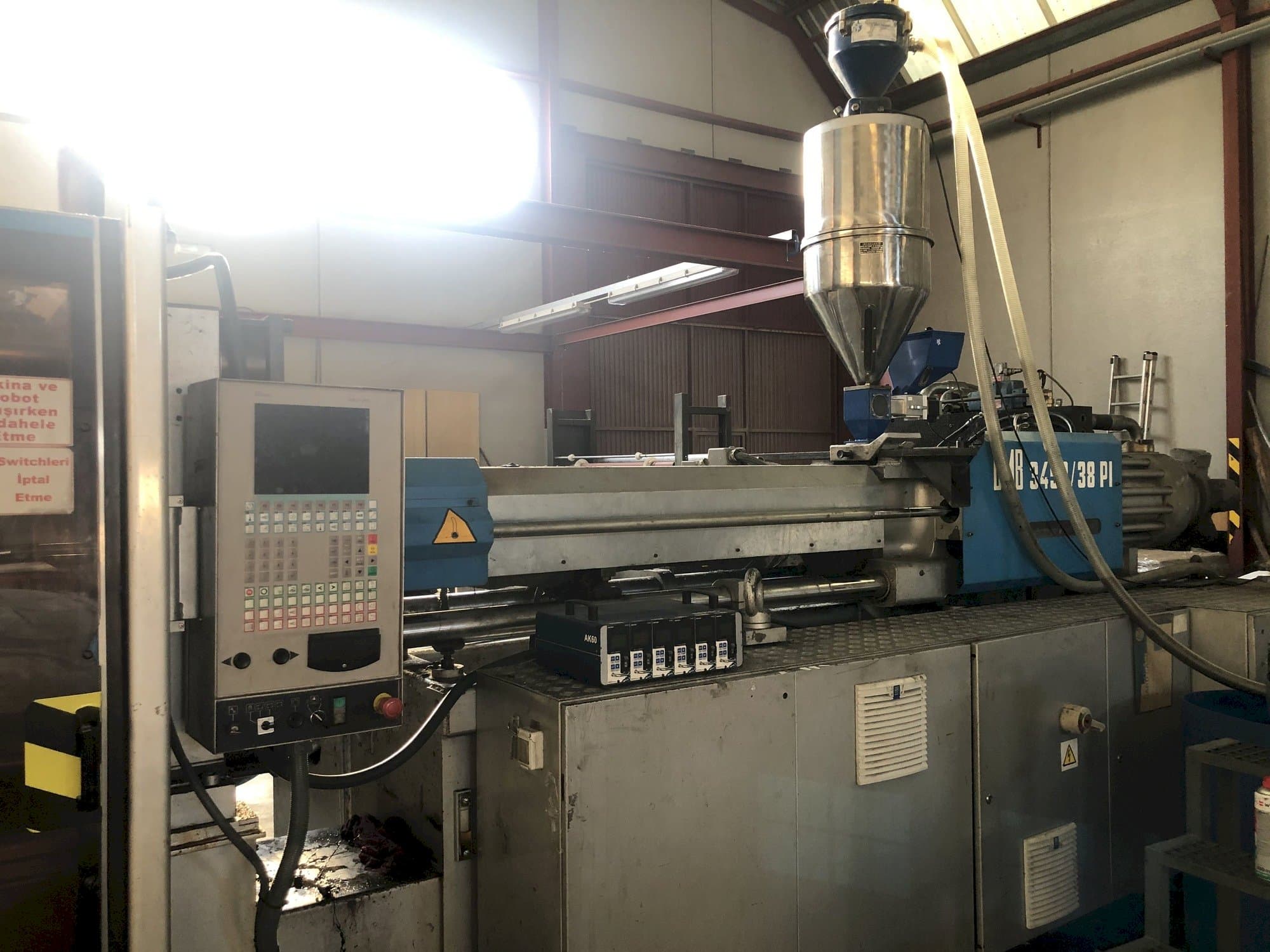 Vista Frontal da BMB 380/34pi máquina