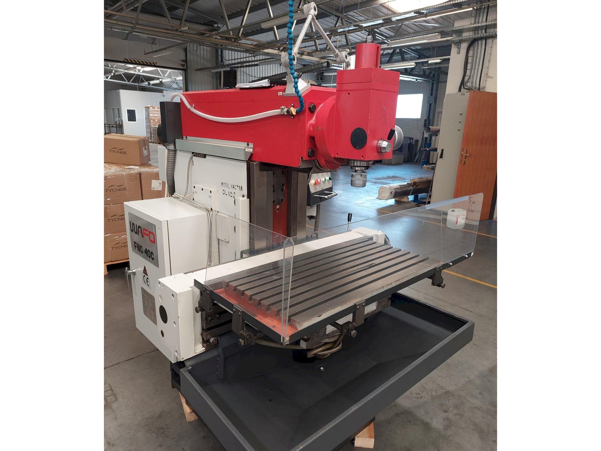 Vista Frontal da WAFO FNC 40C máquina