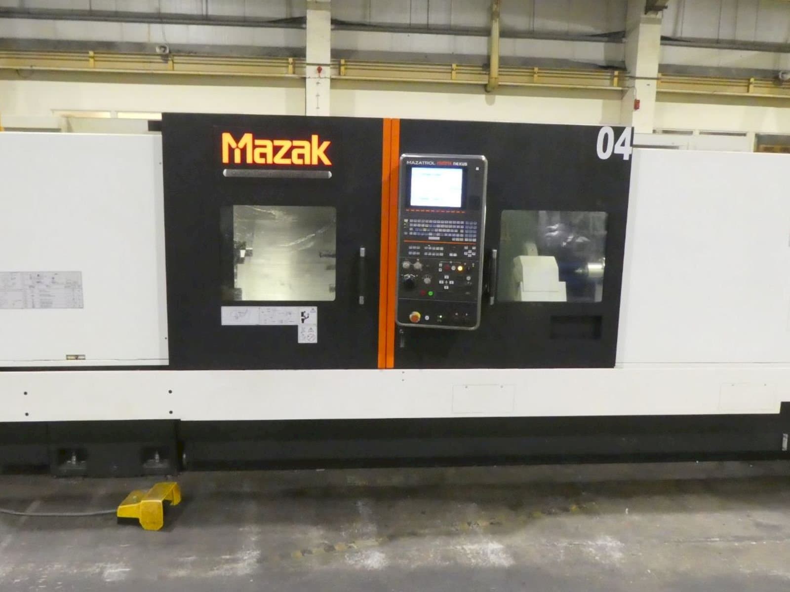Vista Frontal da Mazak QUICK TURN NEXUS 450-II M máquina