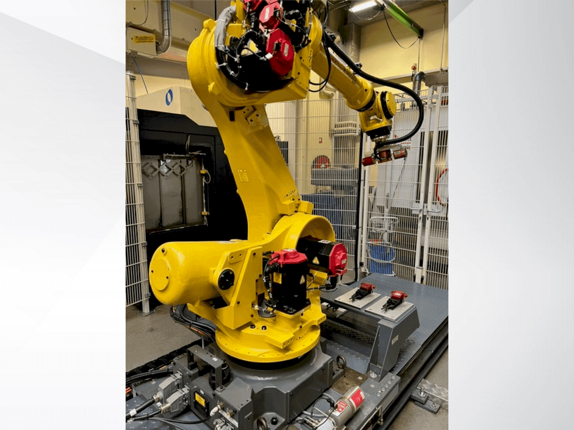 Vista Frontal da EROWA Automation System máquina