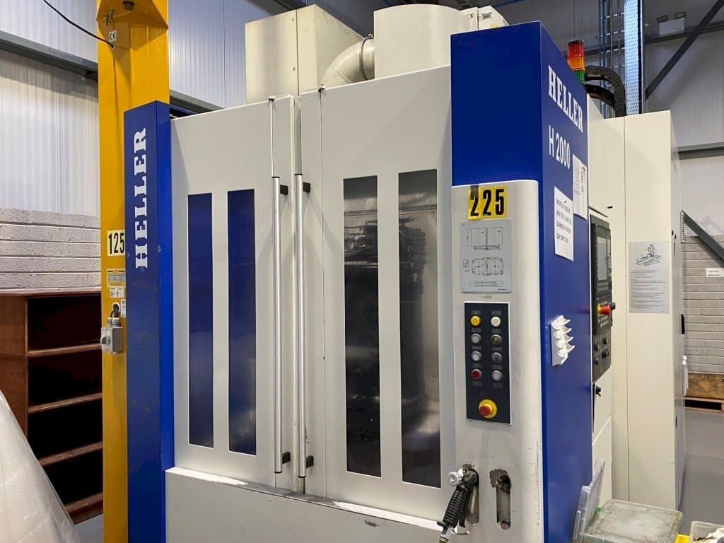 Vista Frontal  da HELLER H 2000  máquina