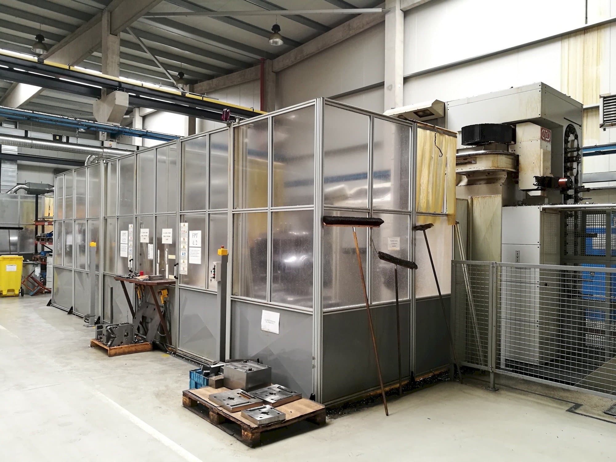 Vista Frontal  da FPT Area M  máquina