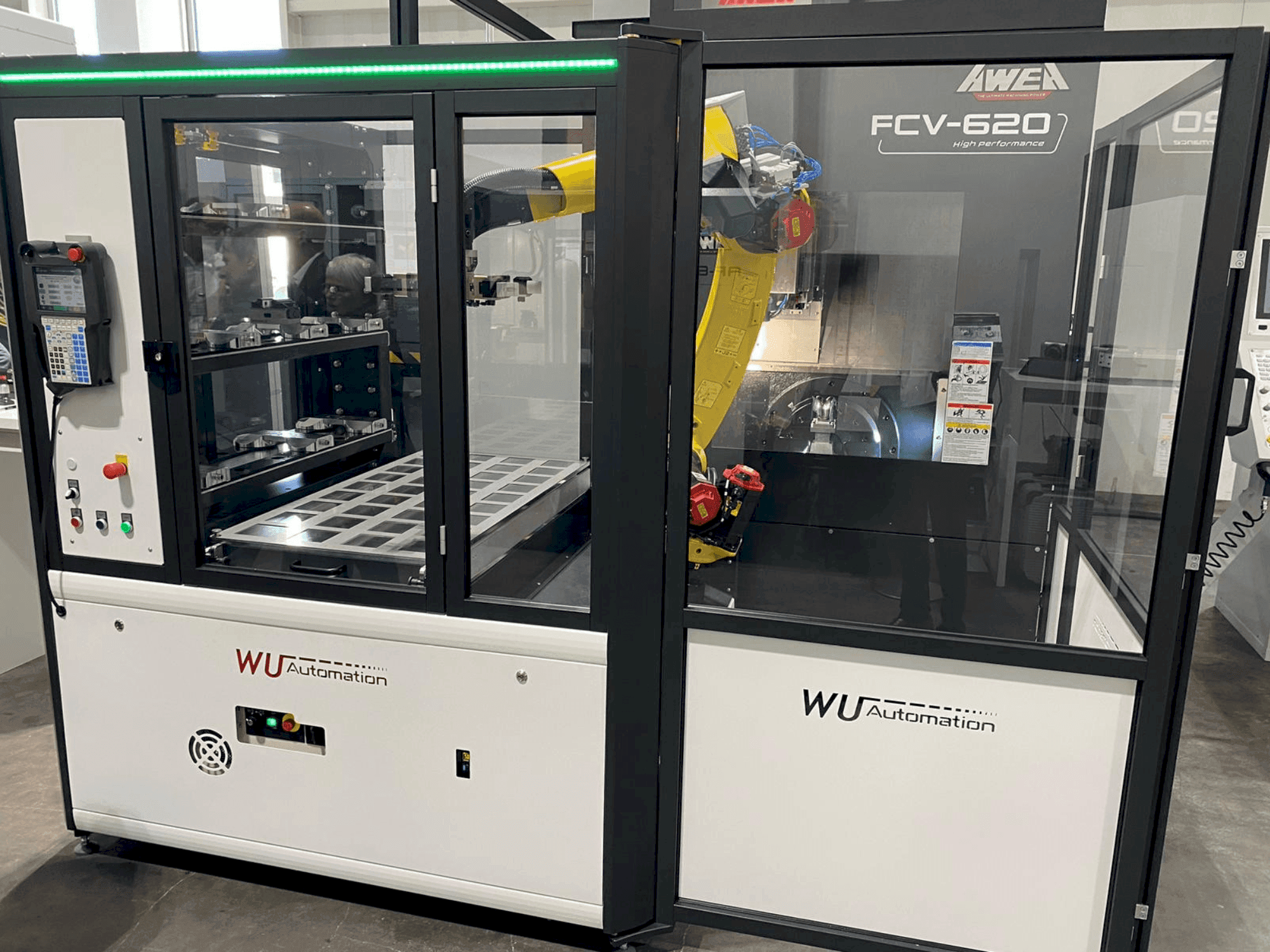 Vista Frontal  da WU Automation RZ-3/35  máquina