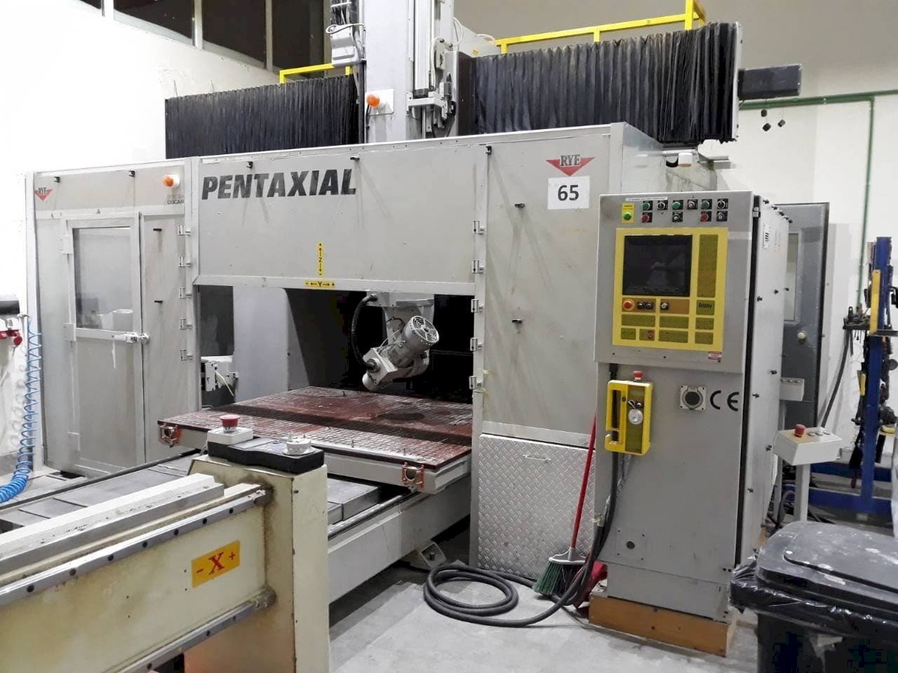 Vista Frontal da Rye Pentaxial 1710TP máquina