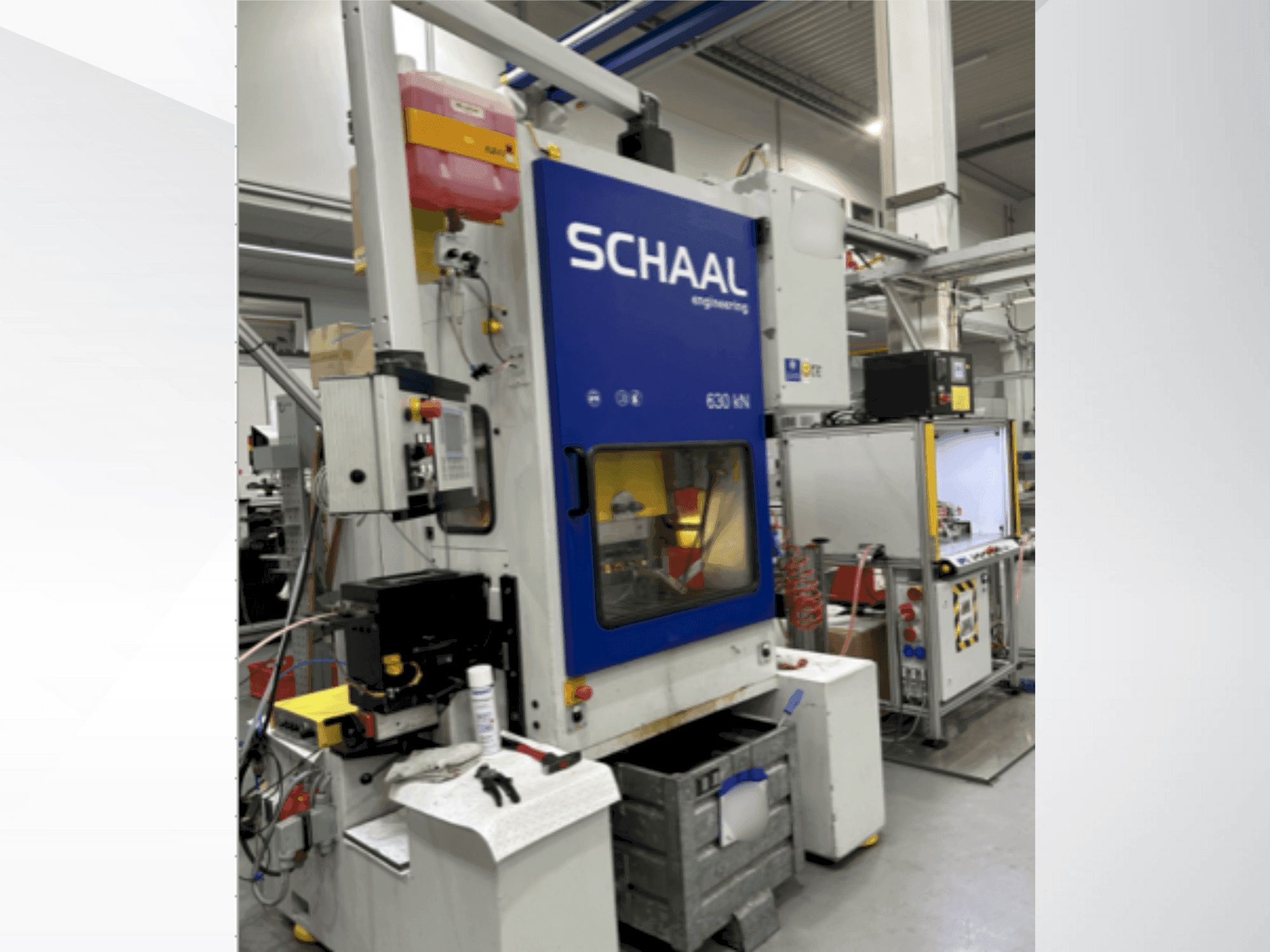 Vista Frontal  da SCHAAL SEP63N  máquina