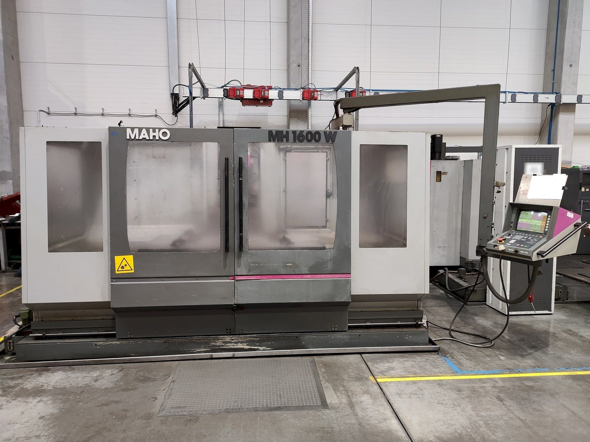 Vista Frontal da Maho MH 1600 W máquina