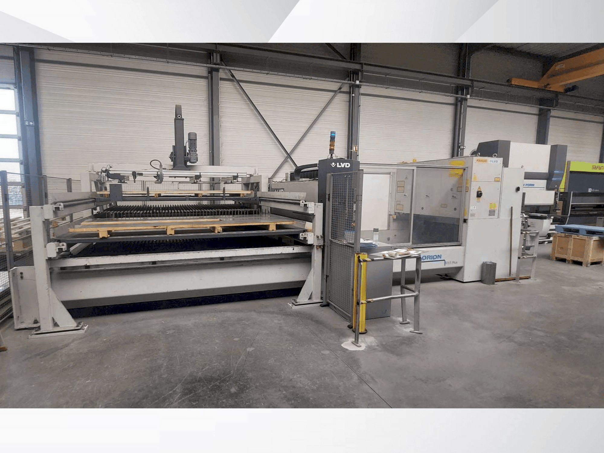 Vista Frontal da LVD Orion 4KW máquina