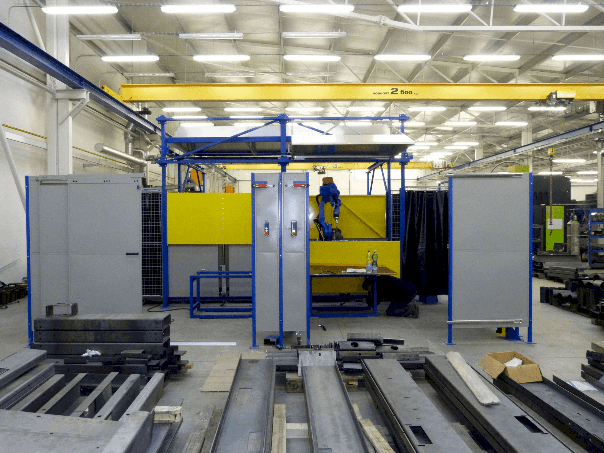 Vista Frontal  da Yaskawa Motoman MA1900  máquina