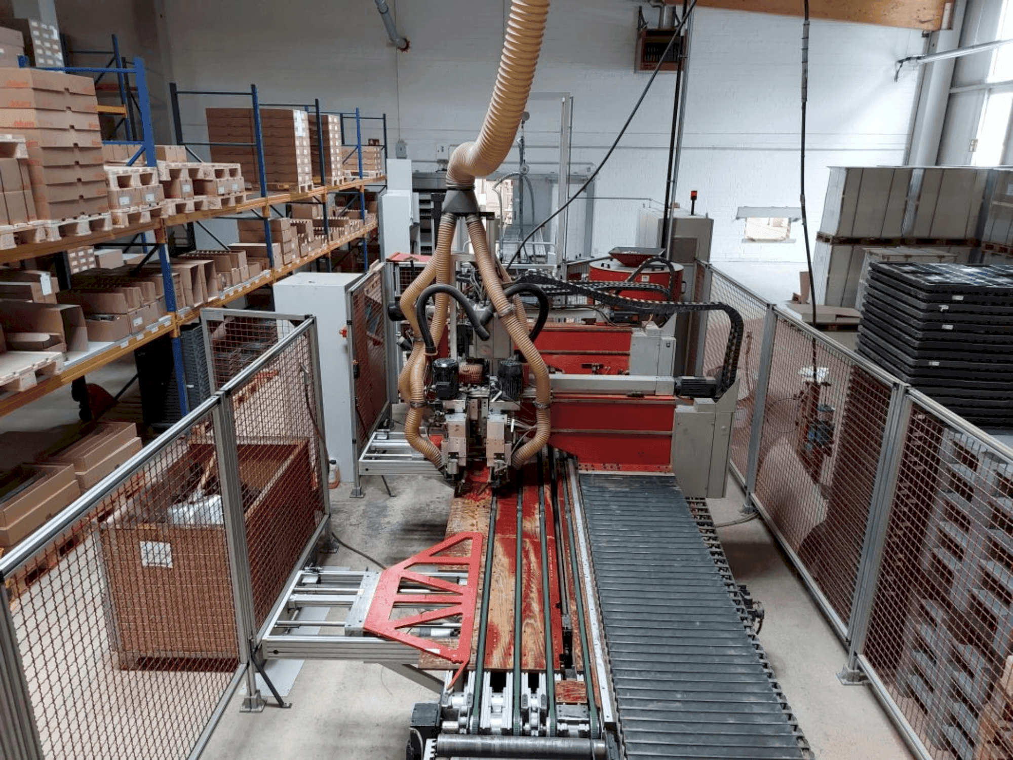 Vista Frontal  da Priess & Horstmann BMA-DLS-CNC  máquina