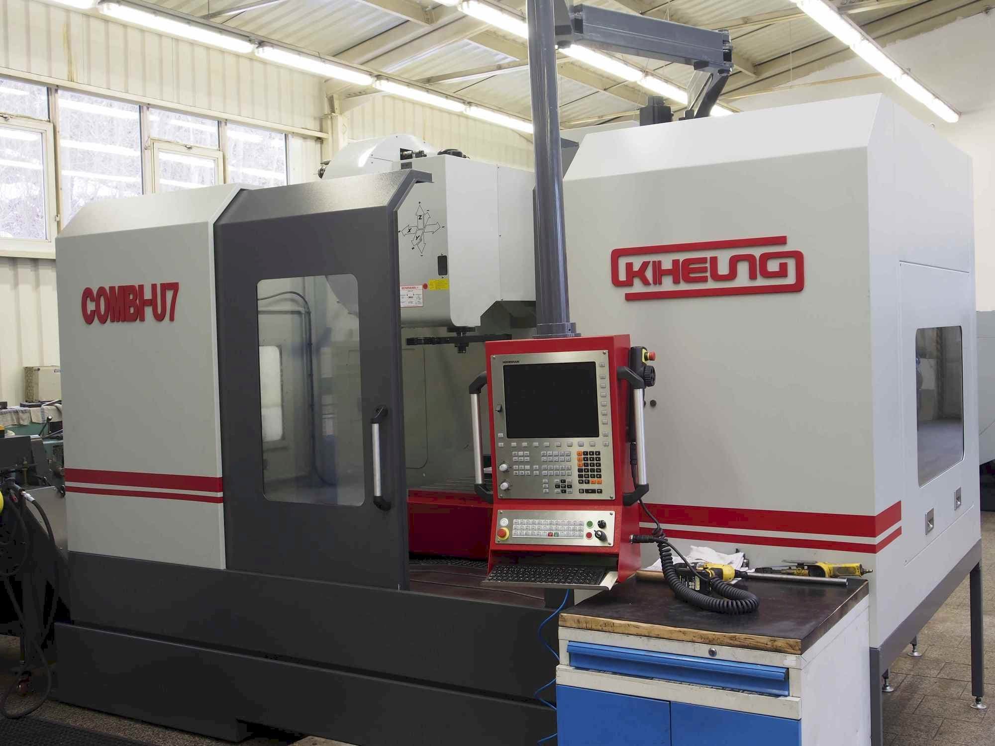 Vista Frontal da KIHEUNG Combi-U7 máquina