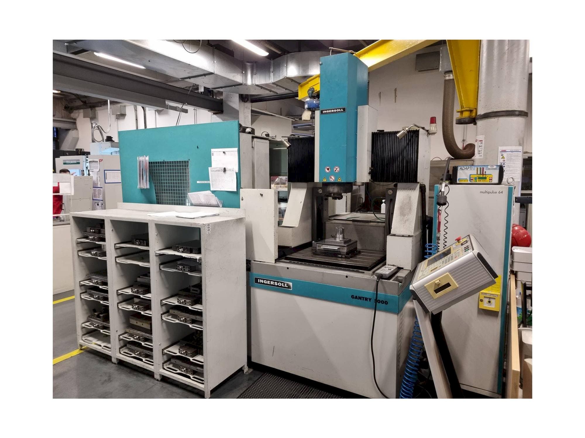Vista Frontal  da OPS-INGERSOLL Gantry 5000  máquina