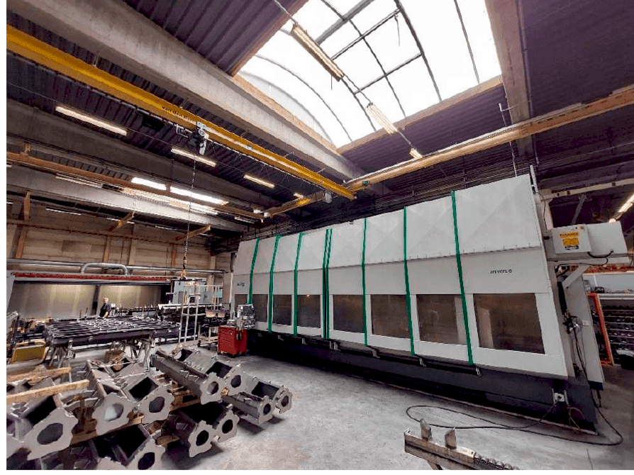 Vista Frontal da Unisign Univers 6 máquina