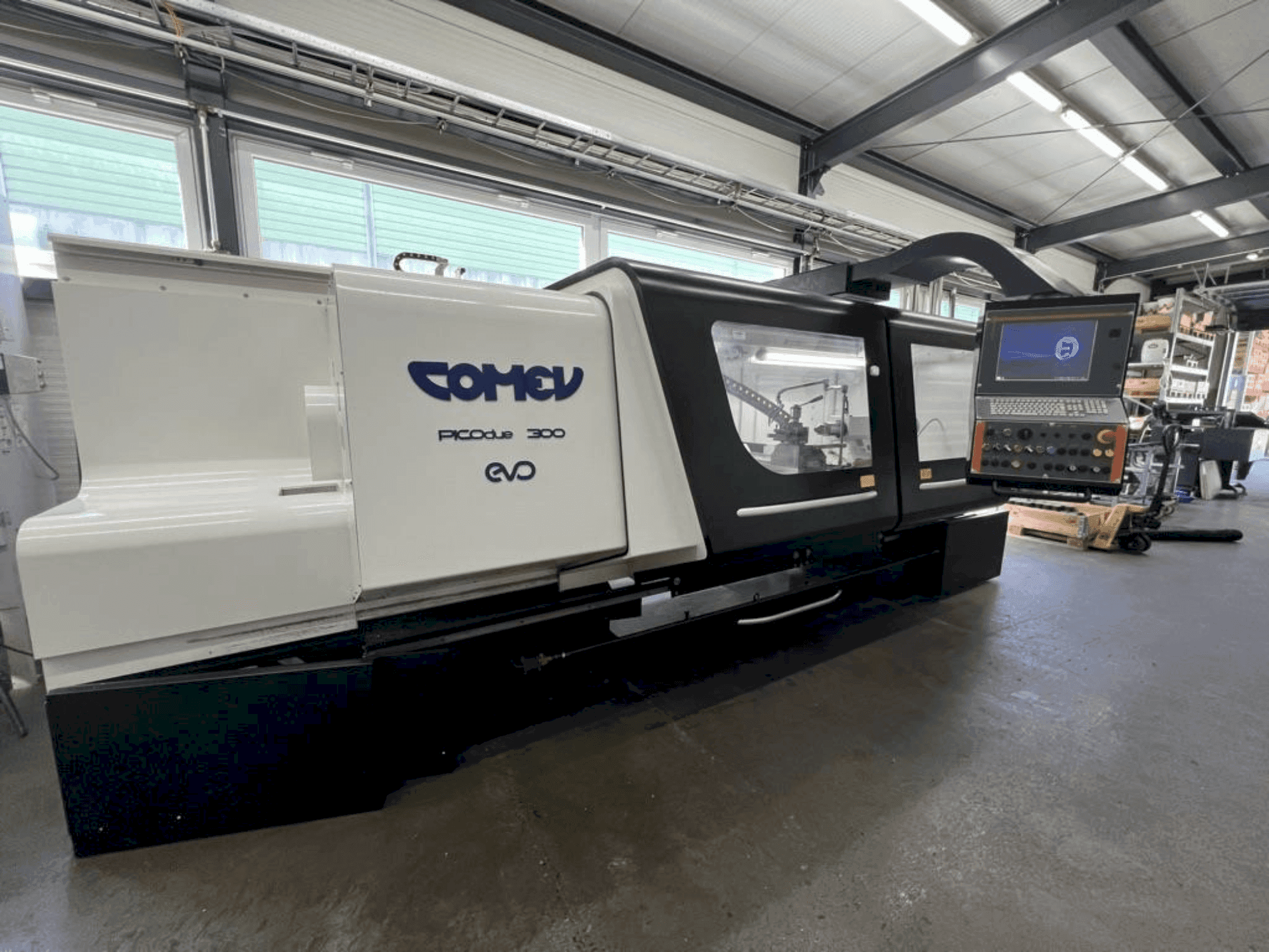 Vista Frontal da COMEV PICOdue 300 EVO máquina