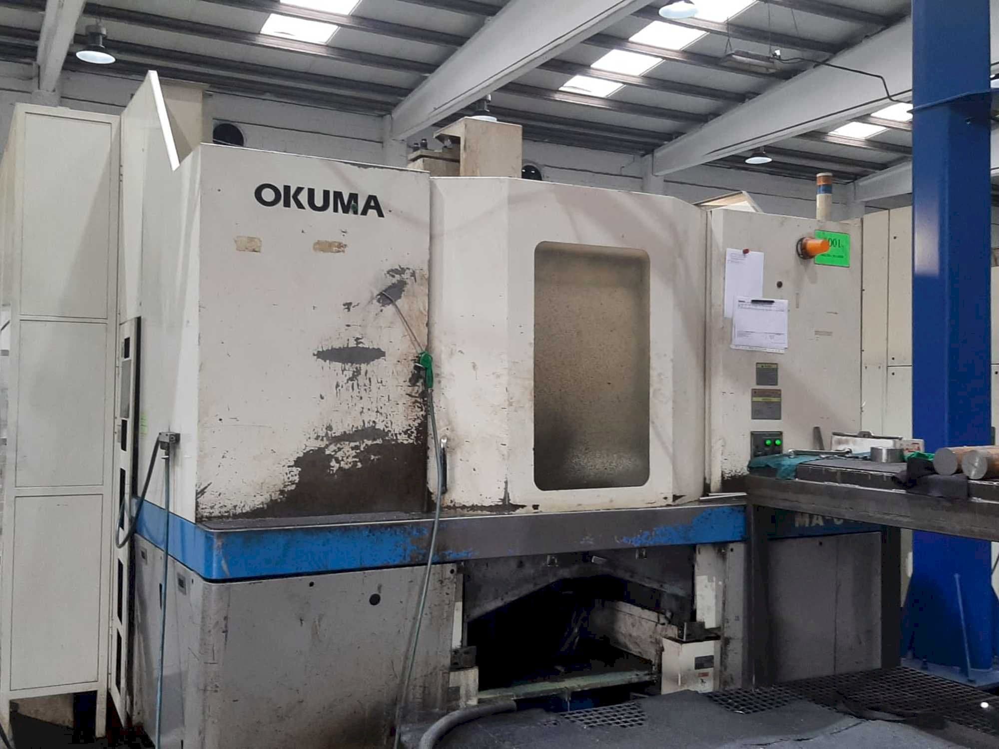 Vista Frontal da Okuma MA-60HB máquina